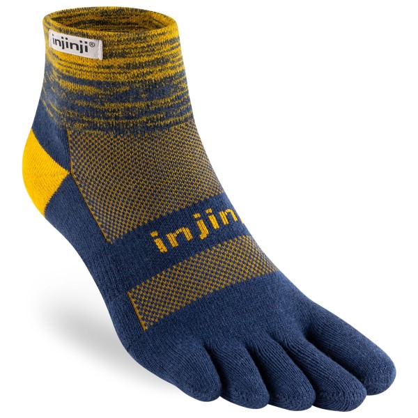 Injinji - Trail Midweight Mini-Crew - Wandersocken Gr S blau von Injinji