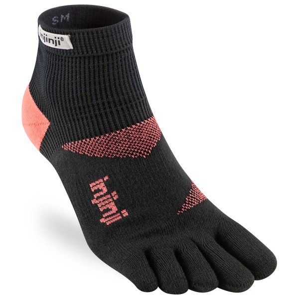 Injinji - Trainer Mini Crew - Multifunktionssocken Gr L schwarz von Injinji