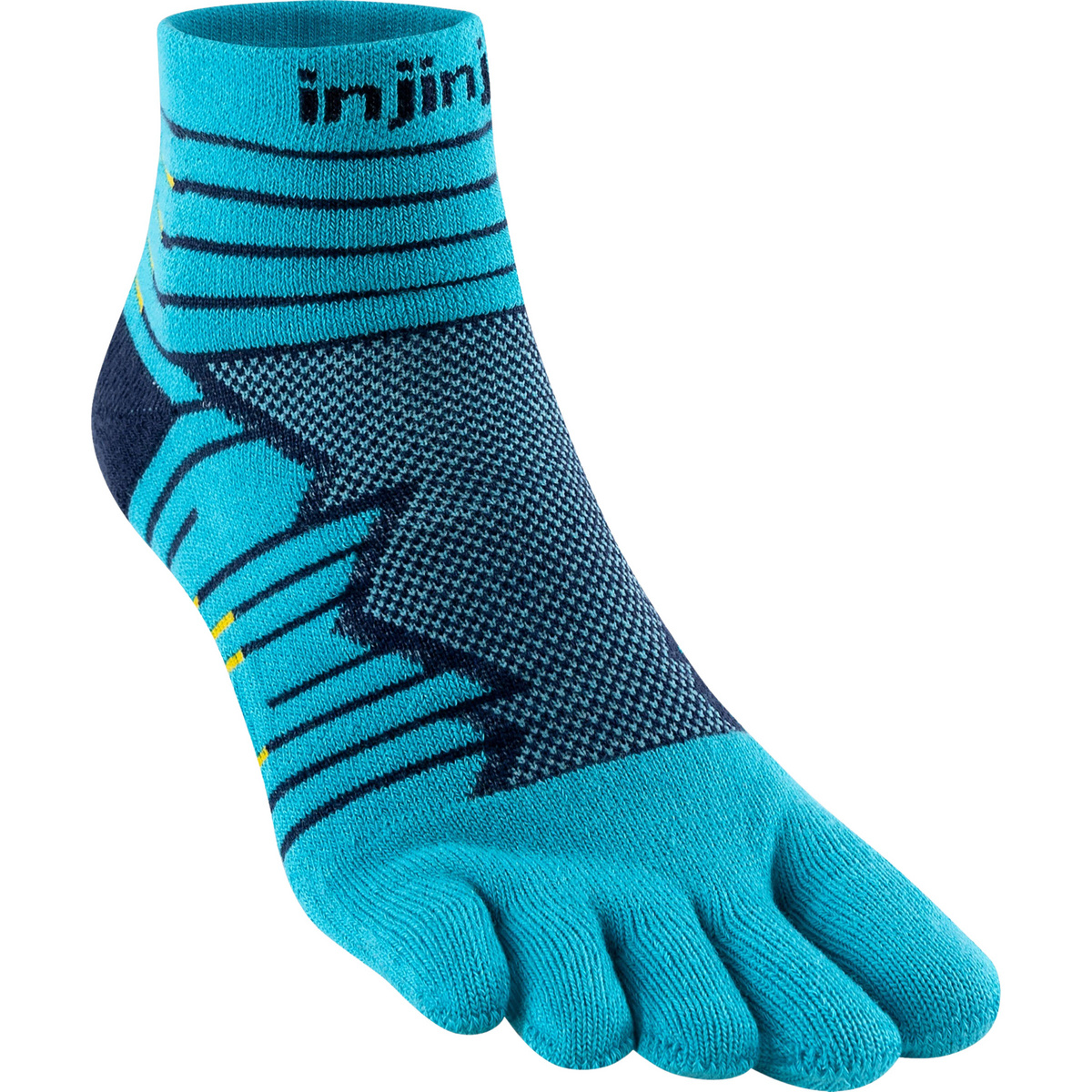 Injinji Ultra Run Mini-Crew Socken von Injinji