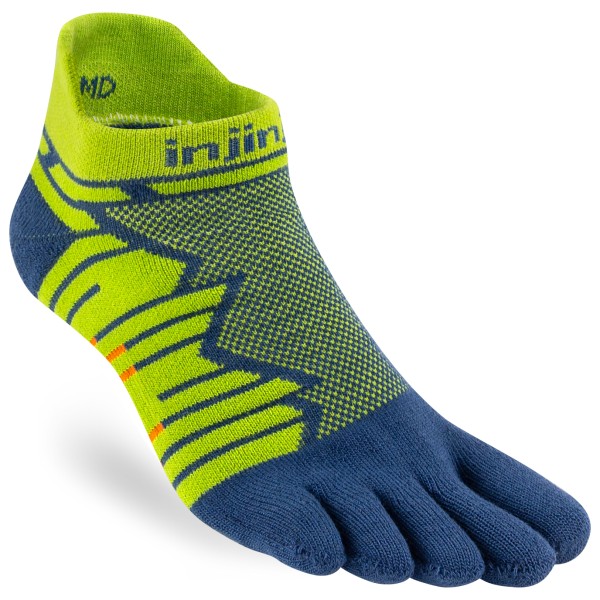 Injinji - Ultra Run No Show - Laufsocken Gr L bunt von Injinji