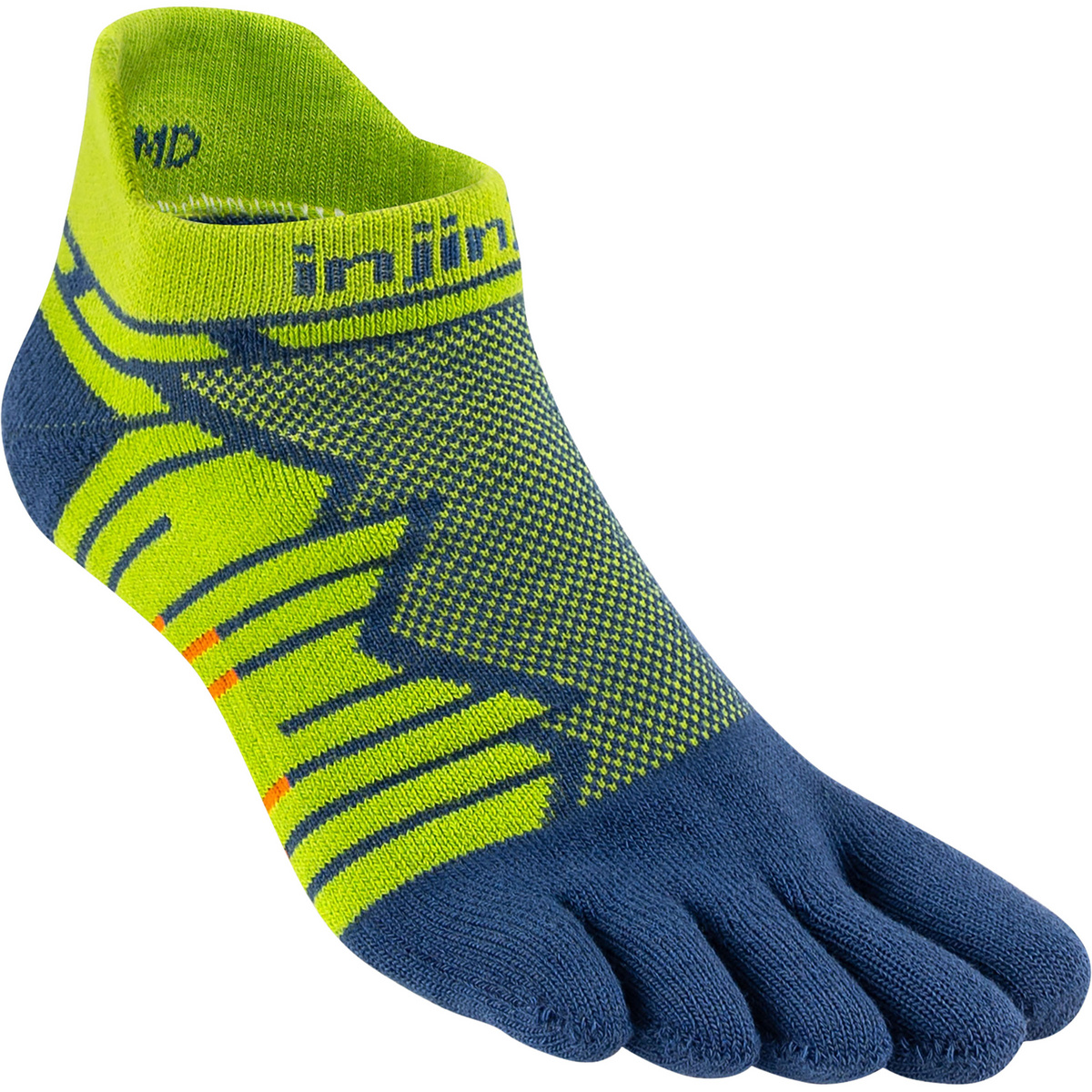 Injinji Ultra Run No-Show Socken von Injinji