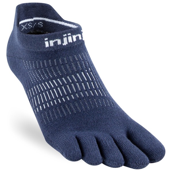 Injinji - Women's Run Lightweight No-Show - Laufsocken Gr M/L blau von Injinji