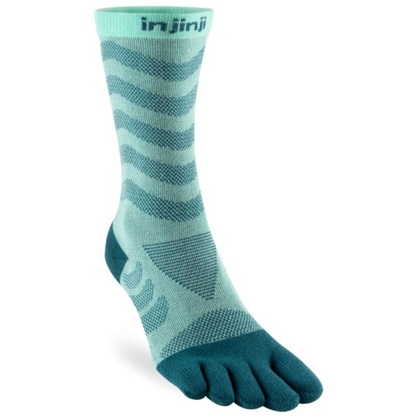 Injinji - Women's Run Technical Crew - Laufsocken Gr M/L türkis von Injinji