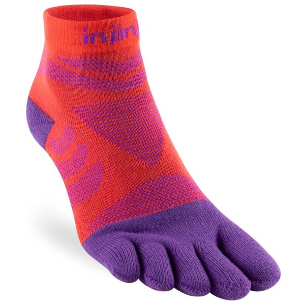 Injinji - Women's Run Technical Mini-Crew - Laufsocken Gr M/L bunt von Injinji