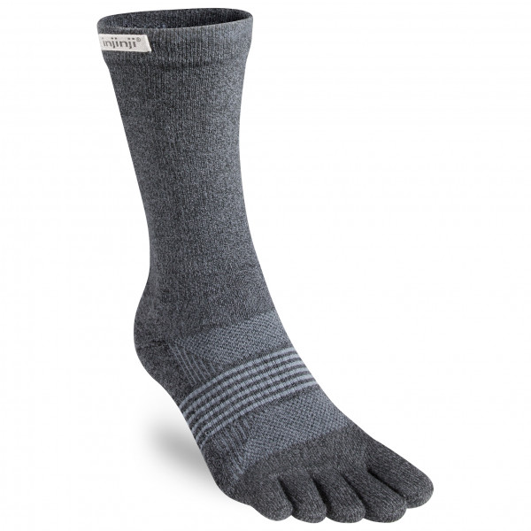 Injinji - Women's Trail Midweight Crew - Wandersocken Gr M/L grau von Injinji