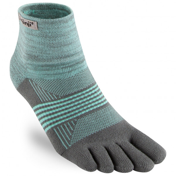 Injinji - Women's Trail Midweight Mini Crew - Wandersocken Gr M/L;XS/S blau;bunt;grau;lila von Injinji