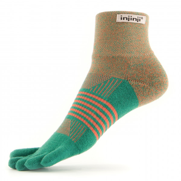 Injinji - Women's Trail Midweight Mini Crew - Wandersocken Gr M/L bunt von Injinji