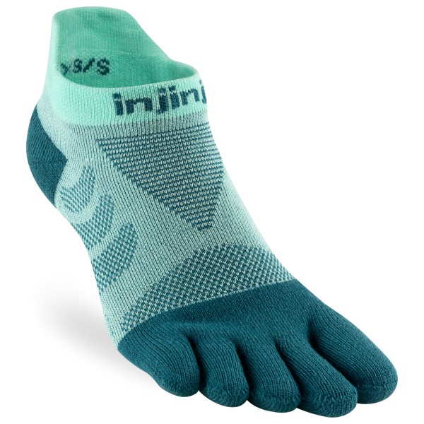 Injinji - Women's Ultra Run No-Show - Laufsocken Gr XS/S türkis von Injinji