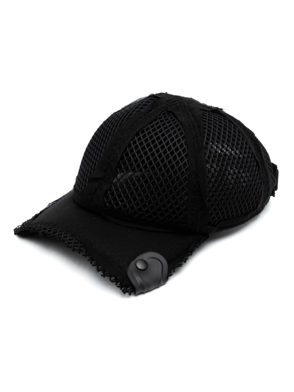 Innerraum OBJECT CP7 cropped baseball cap - Black von Innerraum