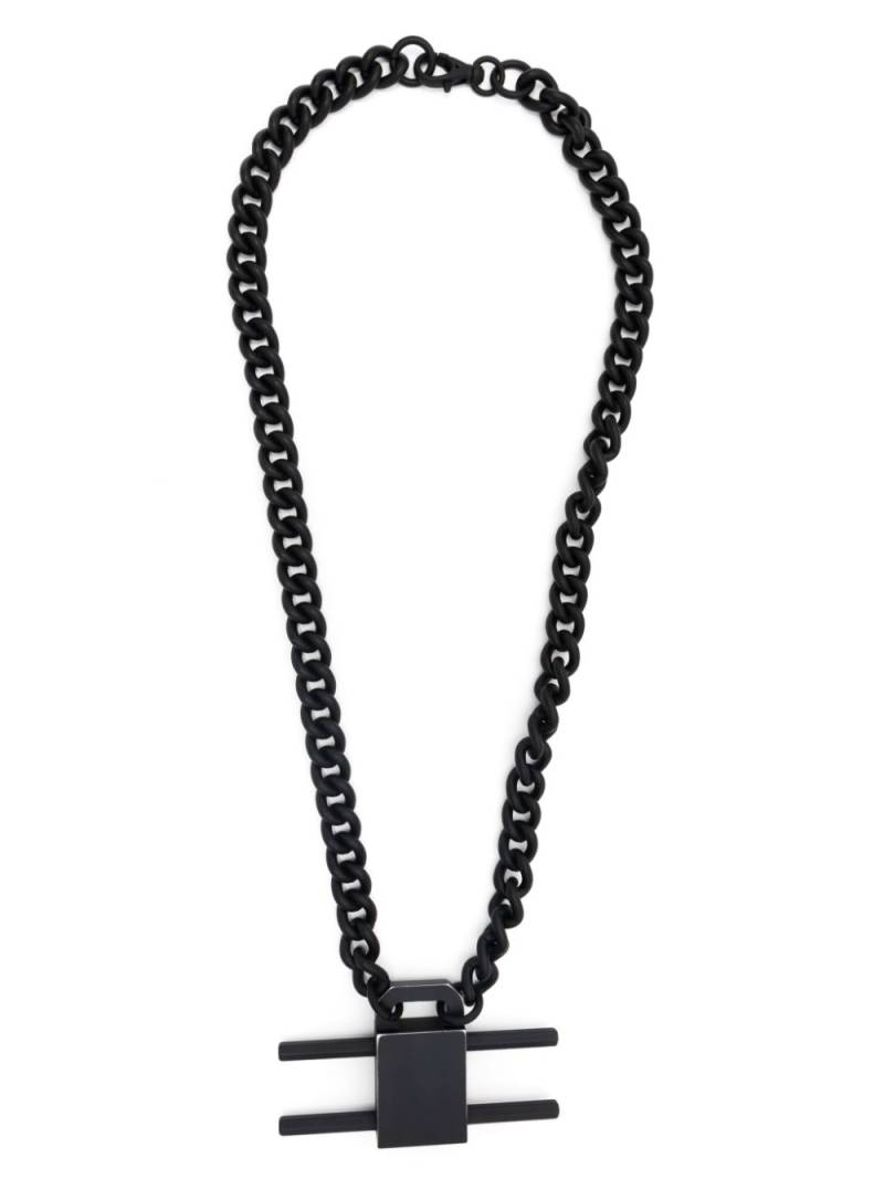 Innerraum Object N10 Allen necklace - Black von Innerraum