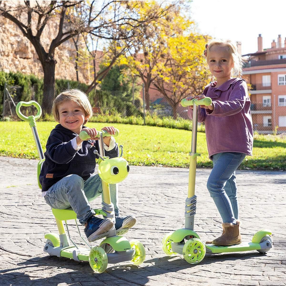 InnovaGoods - 3-in-1 wandelbarer Roller für Kinder Scuvol One Size von InnovaGoods