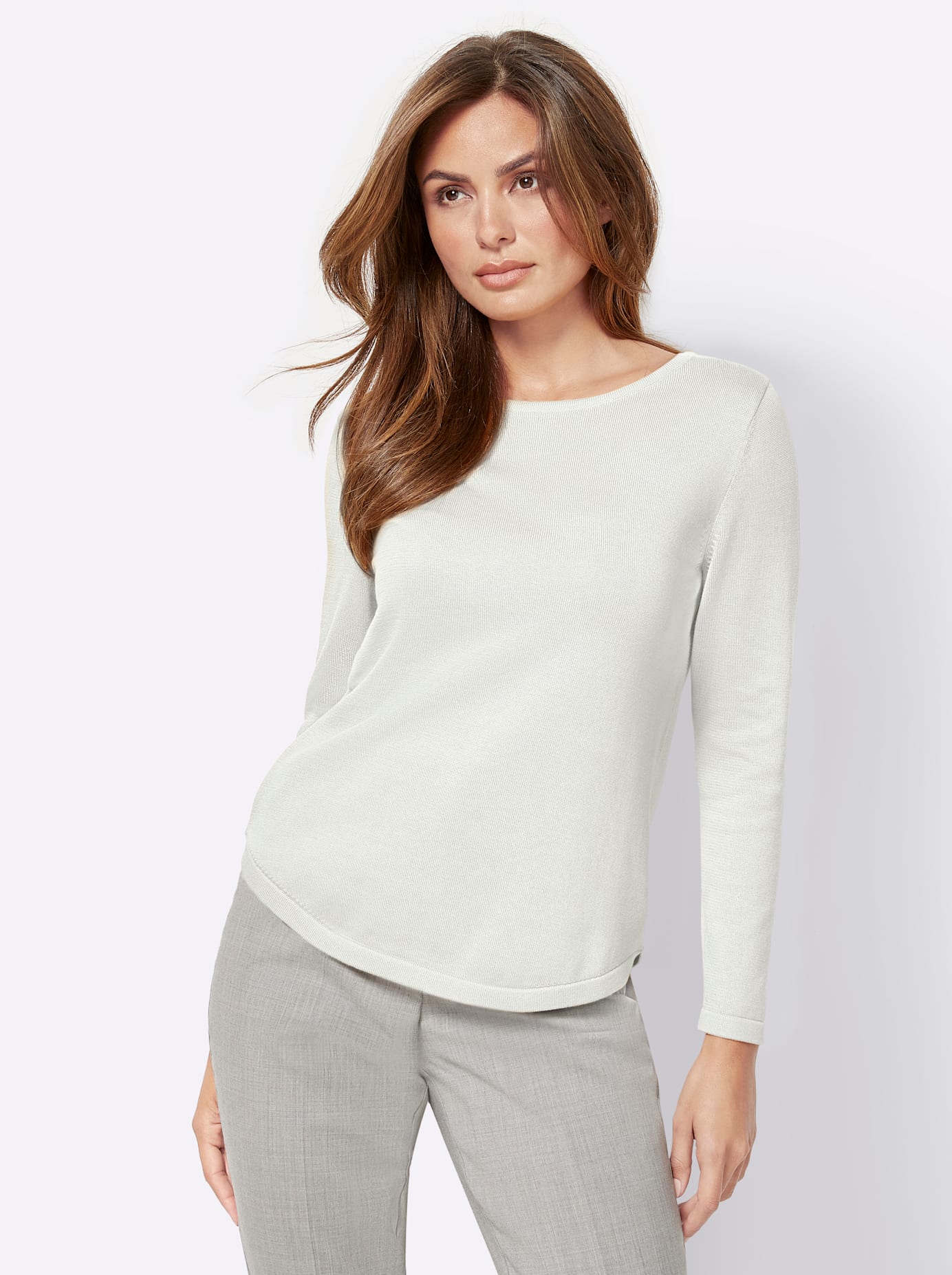 Inspirationen Rundhalspullover »Pullover« Inspirationen Rundhalspullover »Pullover« von Inspirationen