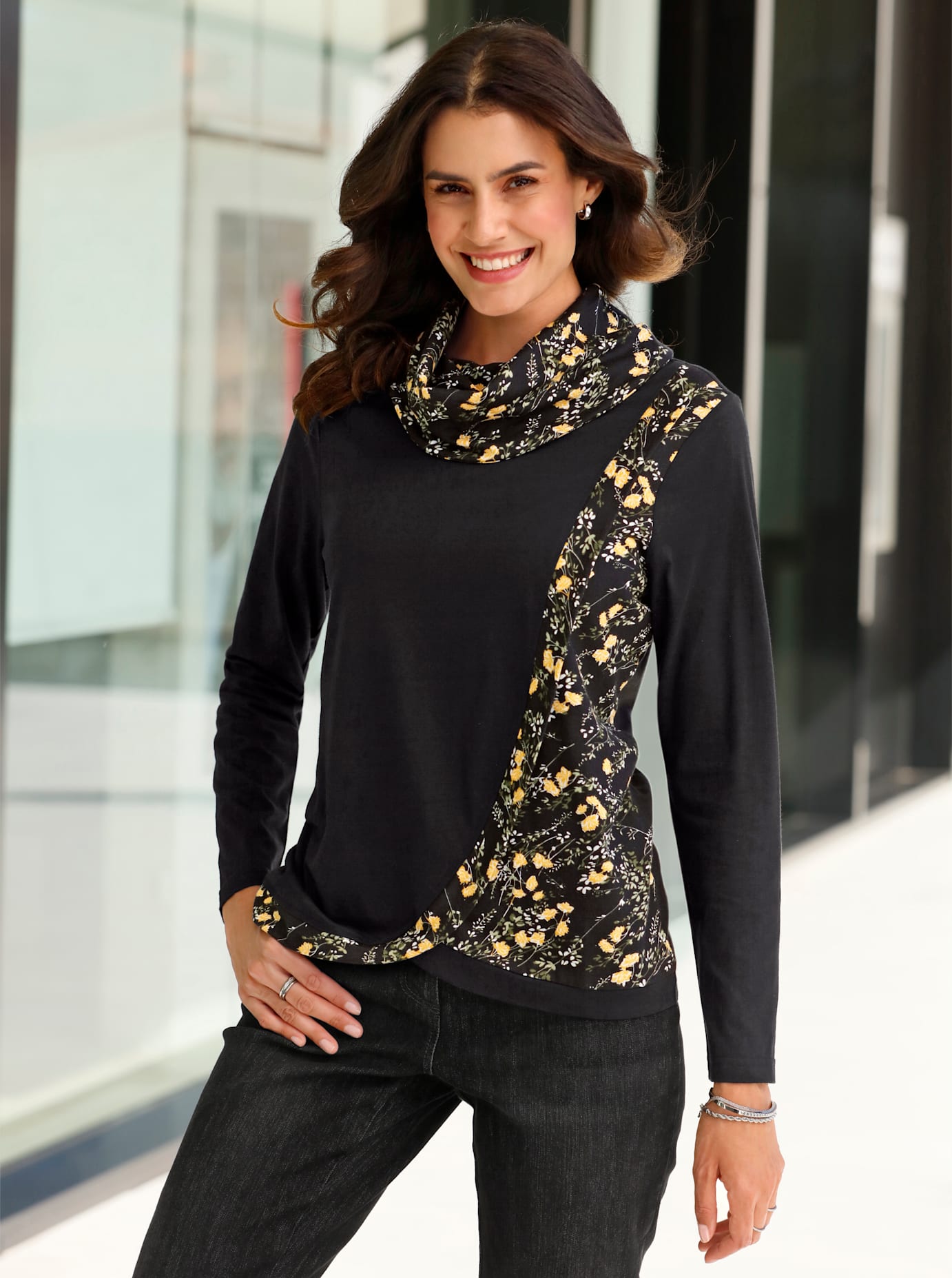 Inspirationen 2-in-1-Langarmshirt »Shirt« Inspirationen 2-in-1-Langarmshirt »Shirt« von Inspirationen