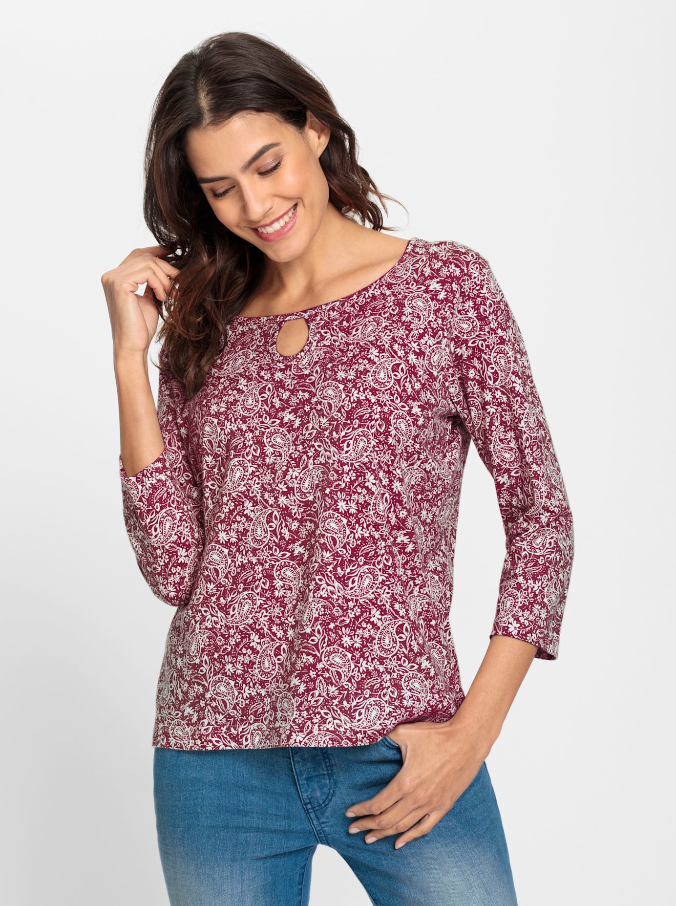 Inspirationen 3/4-Arm-Shirt »Shirt« Inspirationen 3/4-Arm-Shirt »Shirt« von Inspirationen