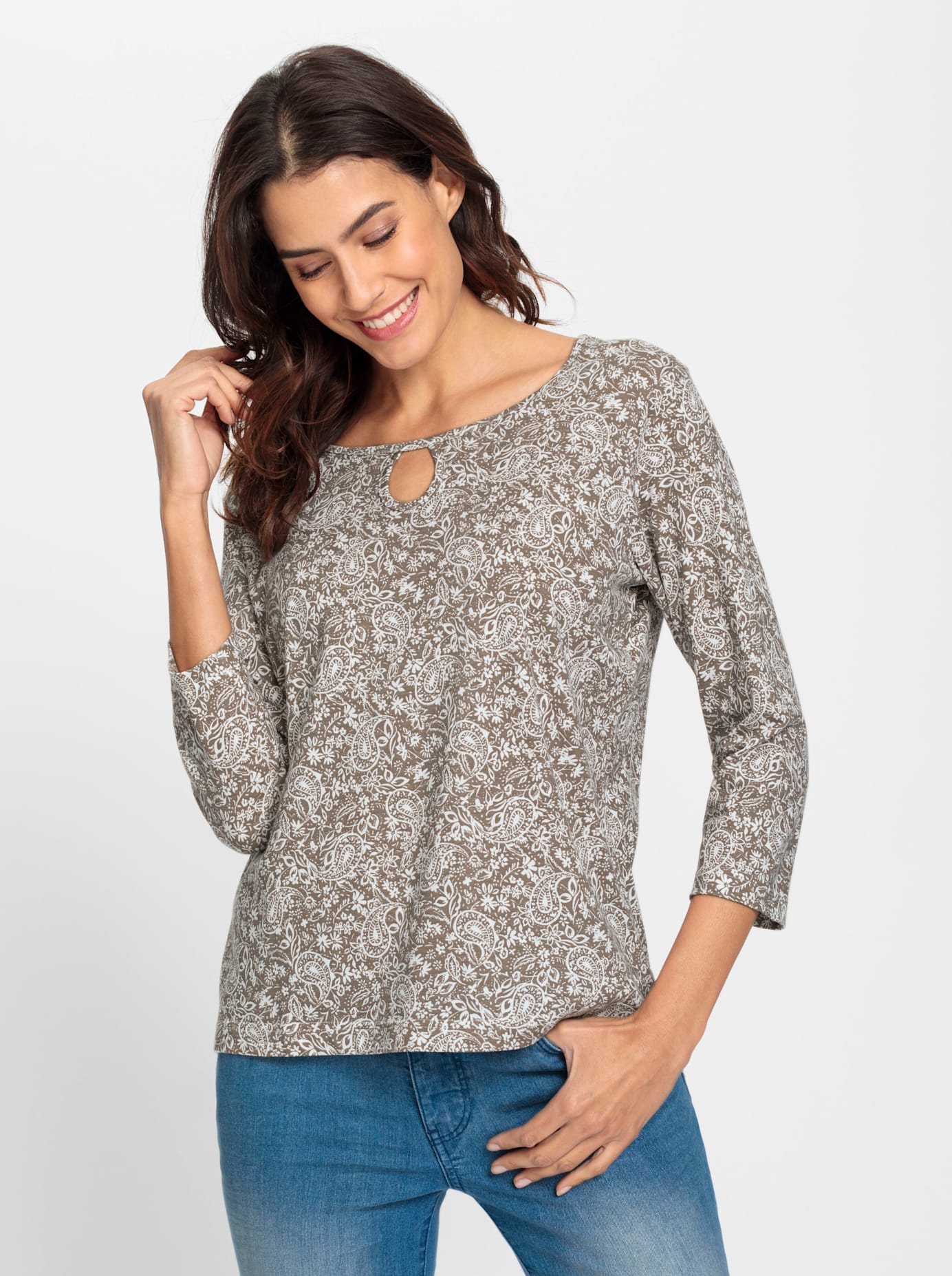 Inspirationen 3/4-Arm-Shirt »Shirt« Inspirationen 3/4-Arm-Shirt »Shirt« von Inspirationen