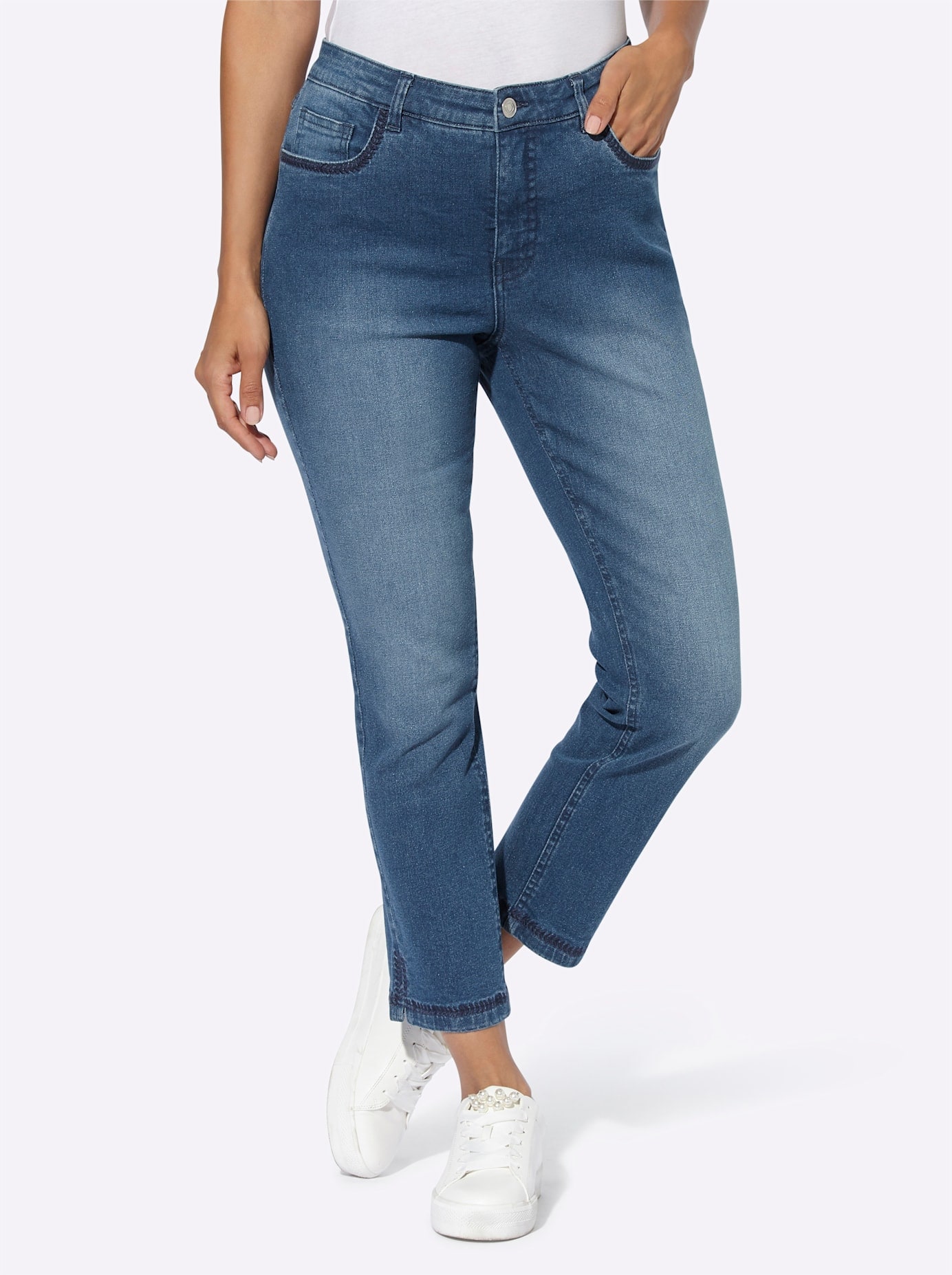 Inspirationen 5-Pocket-Jeans, (1 tlg.) von Inspirationen