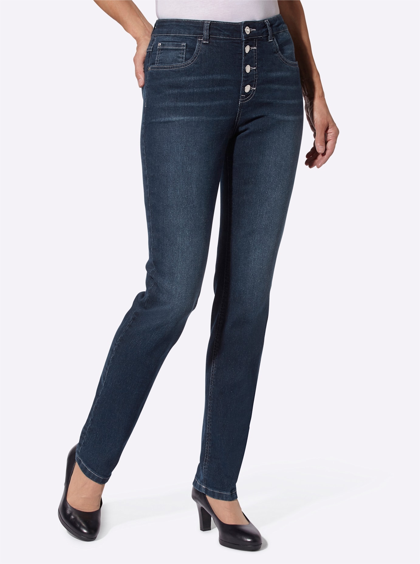 Inspirationen 5-Pocket-Jeans, (1 tlg.) von Inspirationen