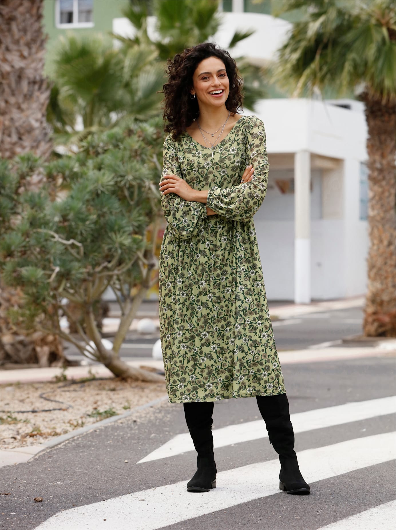 Inspirationen A-Linien-Kleid »Mesh-Kleid« Inspirationen A-Linien-Kleid »Mesh-Kleid« von Inspirationen