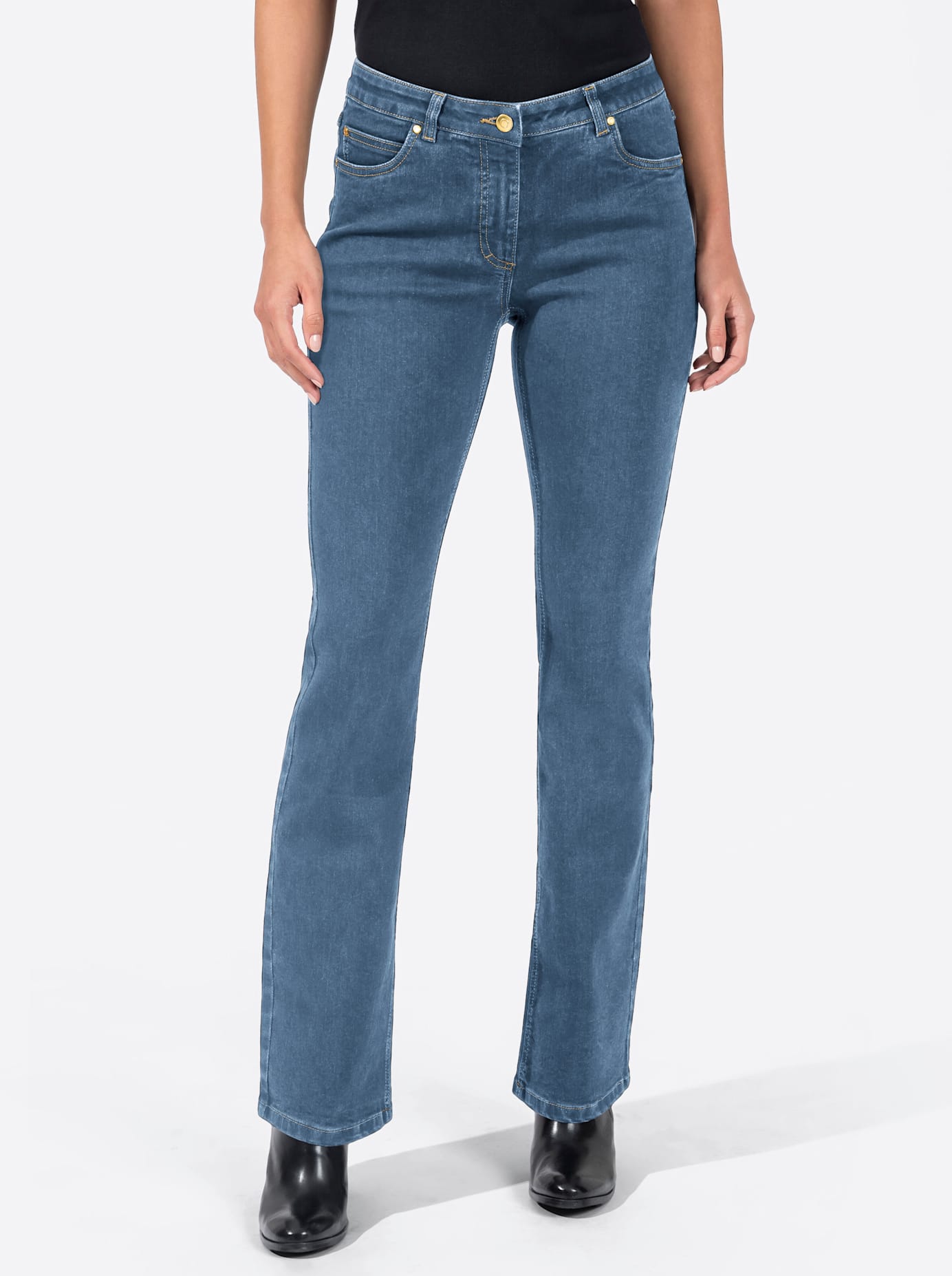 Inspirationen Bootcut-Jeans, (1 tlg.) von Inspirationen