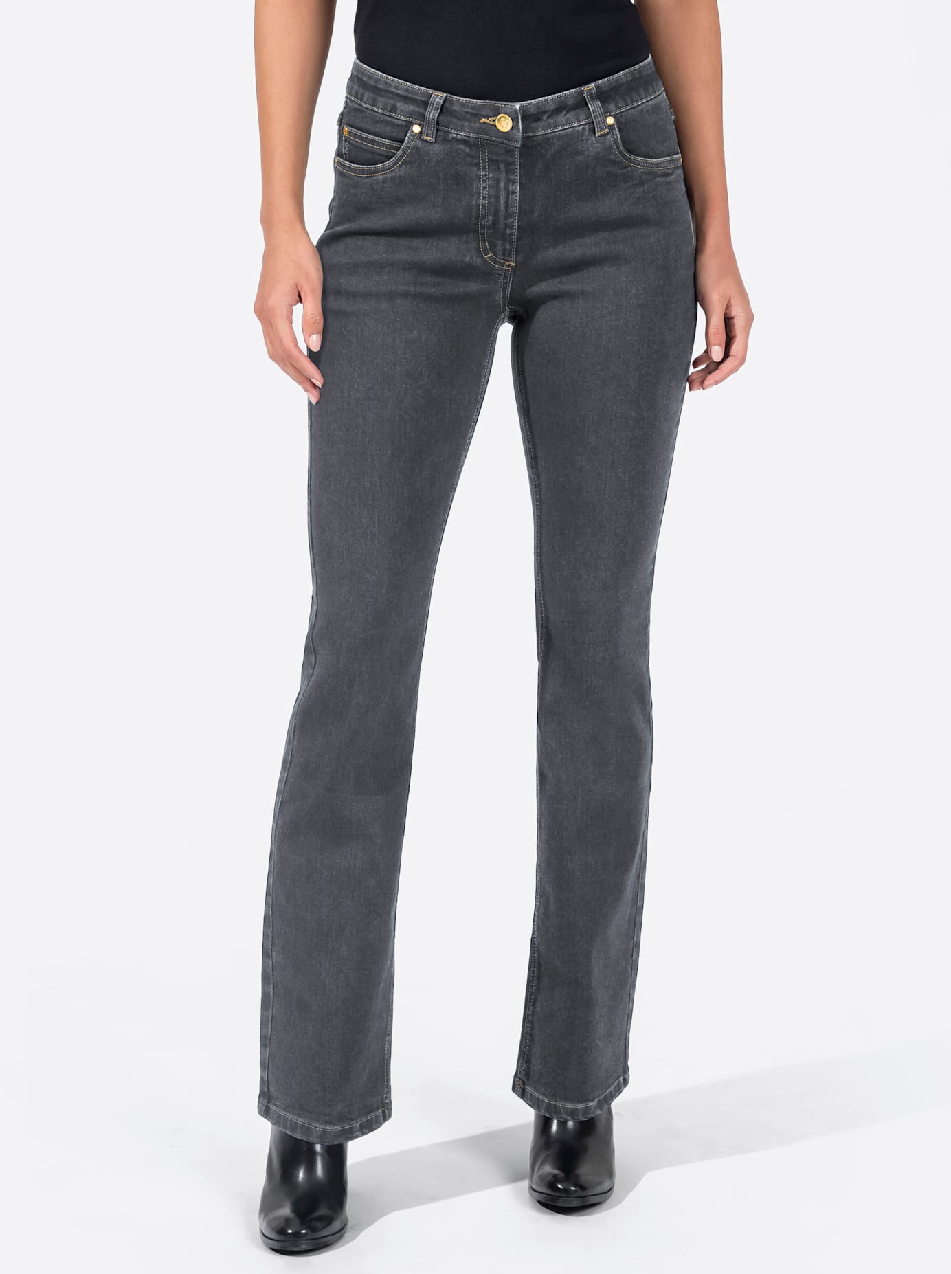 Inspirationen Bootcut-Jeans, (1 tlg.) von Inspirationen