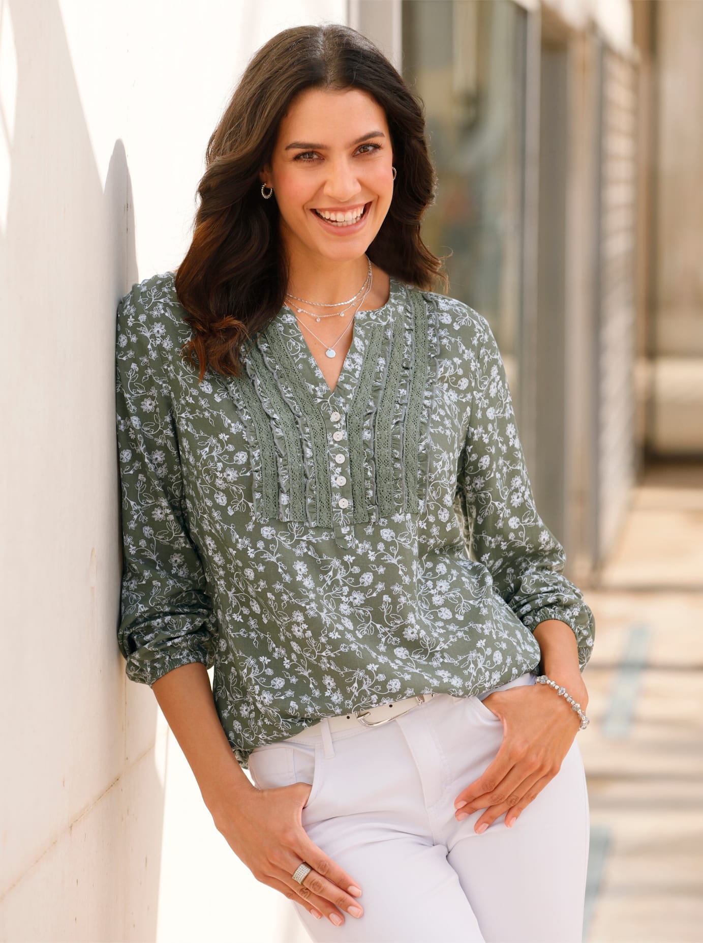 Inspirationen Druckbluse Inspirationen Druckbluse von Inspirationen