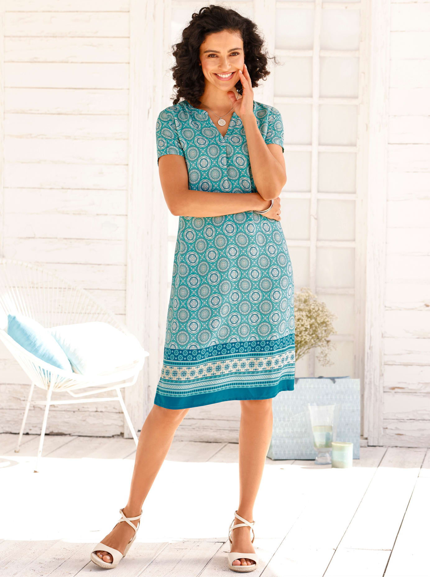 Inspirationen Druckkleid »Druck-Kleid« Inspirationen Druckkleid »Druck-Kleid« von Inspirationen