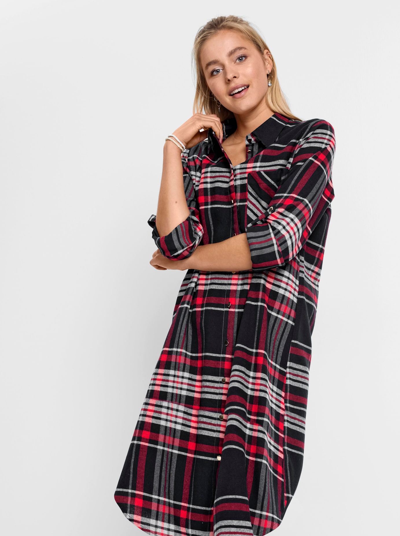 Inspirationen Hemdblusenkleid »Hemdblusenkleid« Inspirationen Hemdblusenkleid »Hemdblusenkleid« von Inspirationen