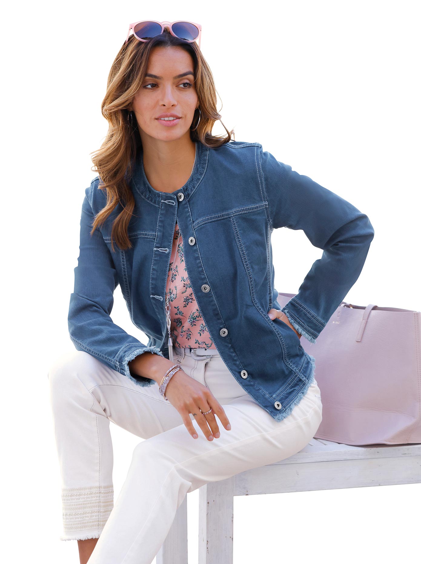 Inspirationen Jeansblazer »Jeans-Blazer« von Inspirationen