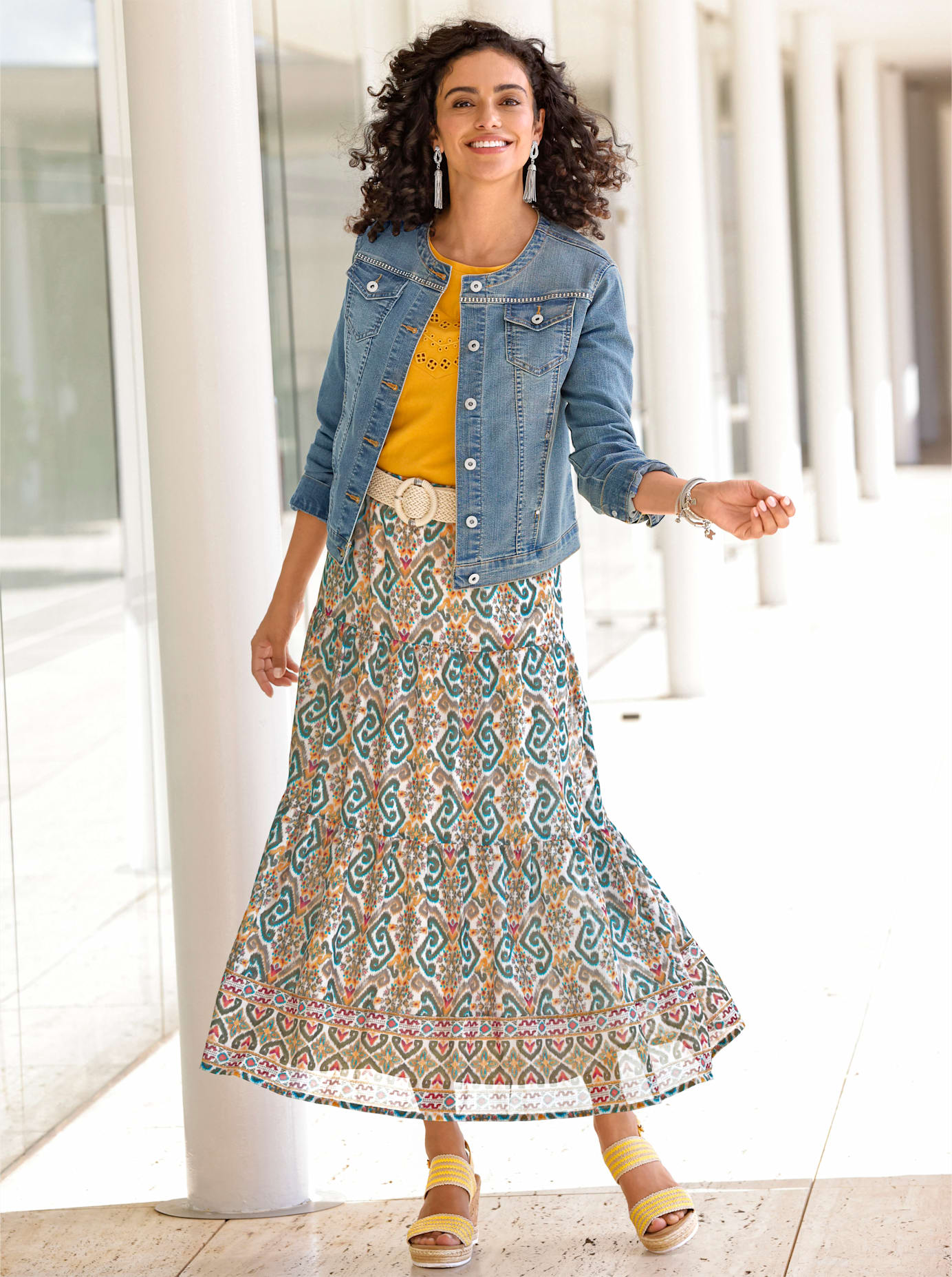 Inspirationen Jerseyblazer »Jeans-Jacke« Inspirationen Jerseyblazer »Jeans-Jacke« von Inspirationen