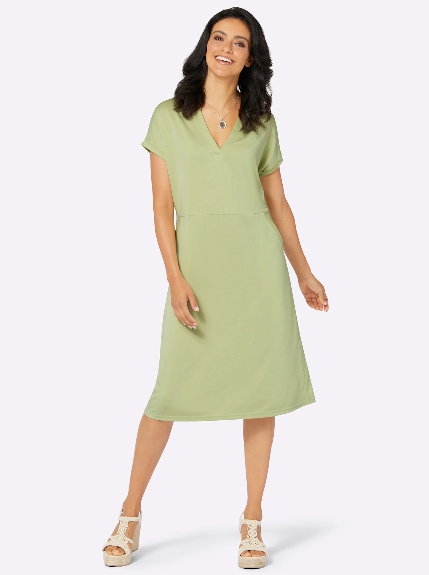 Inspirationen Jerseykleid »Jersey-Kleid« Inspirationen Jerseykleid »Jersey-Kleid« von Inspirationen