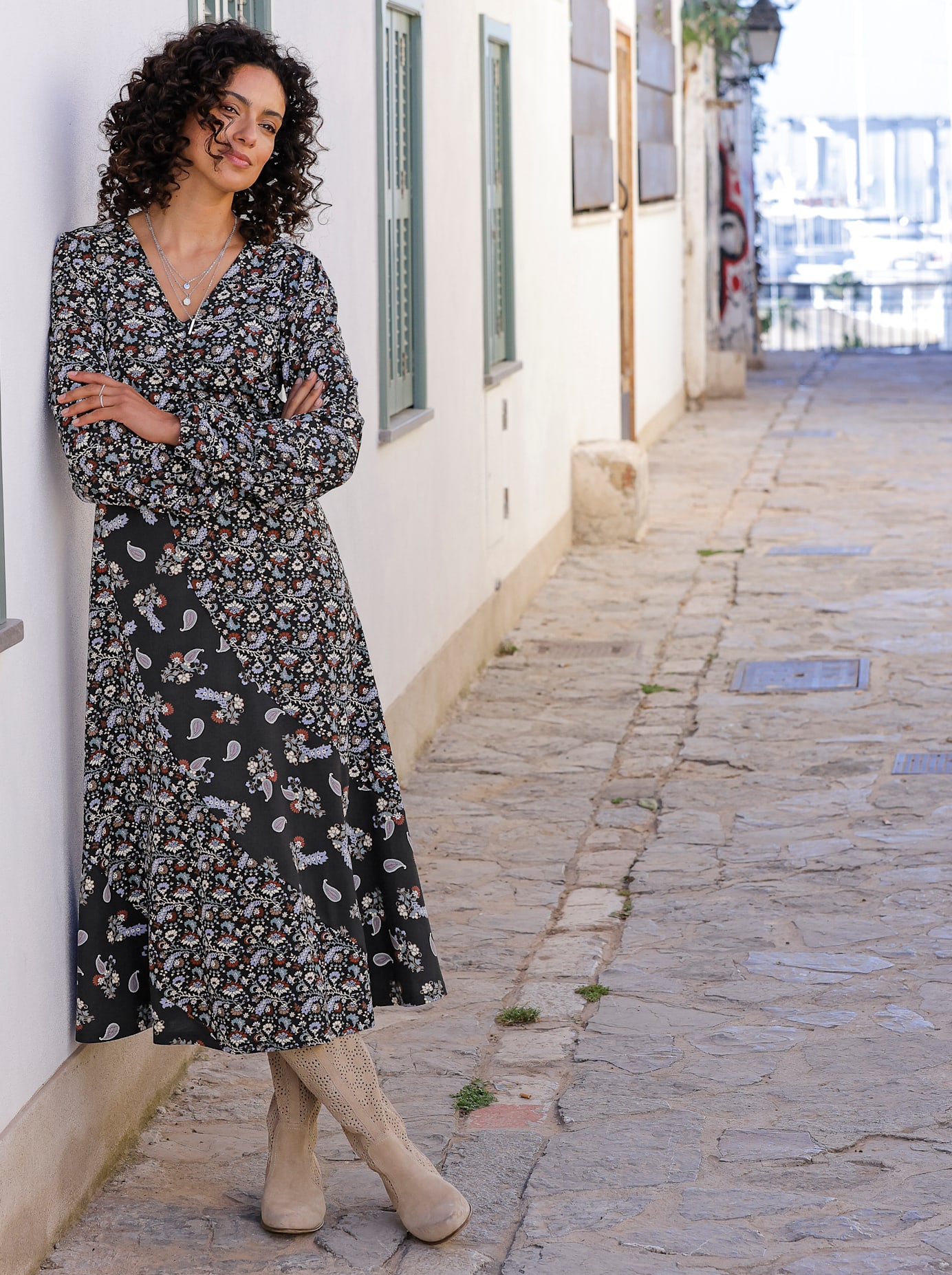 Inspirationen Jerseykleid »Jersey-Kleid« Inspirationen Jerseykleid »Jersey-Kleid« von Inspirationen