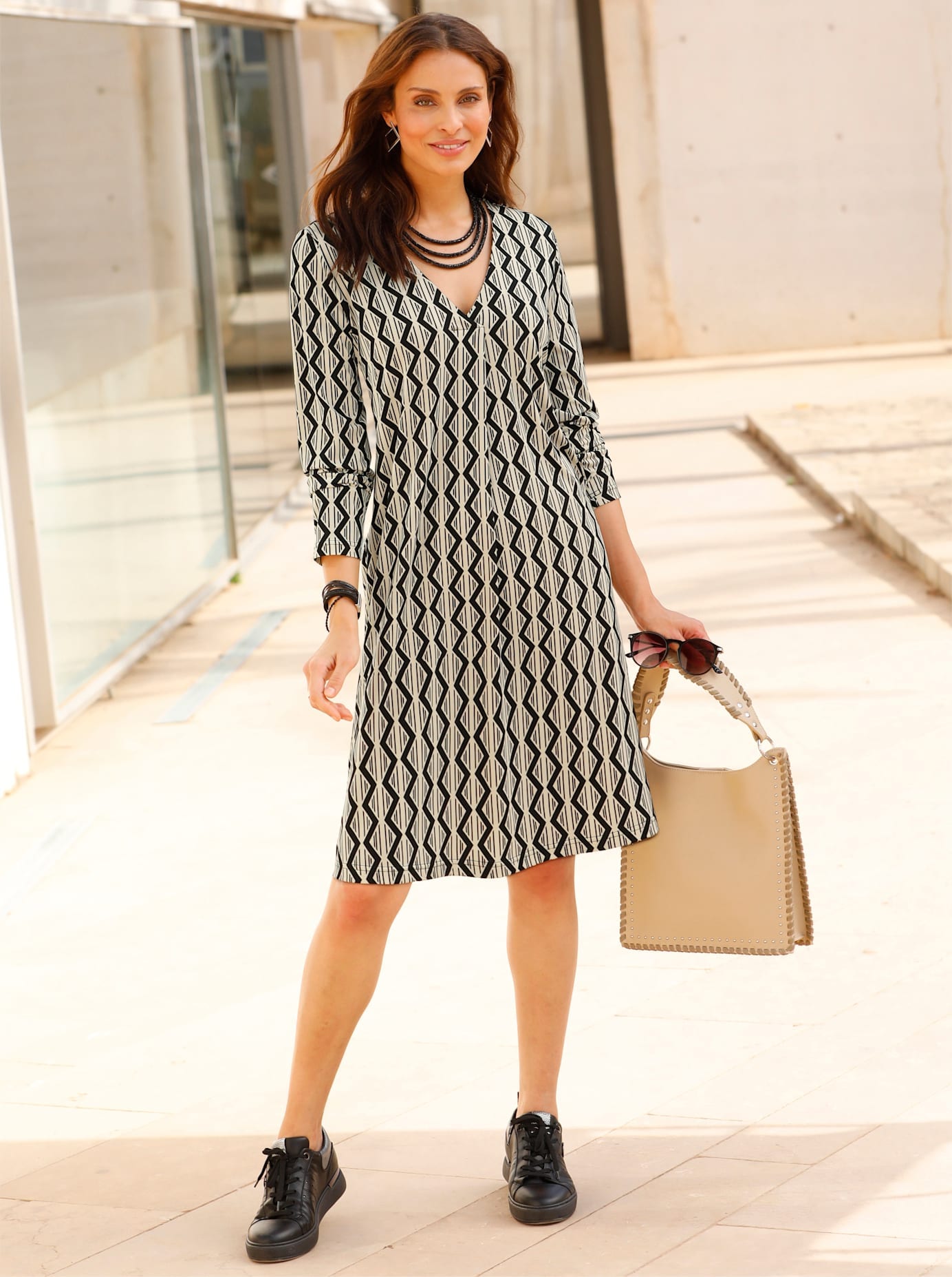 Inspirationen Jerseykleid »Kleid« Inspirationen Jerseykleid »Kleid« von Inspirationen