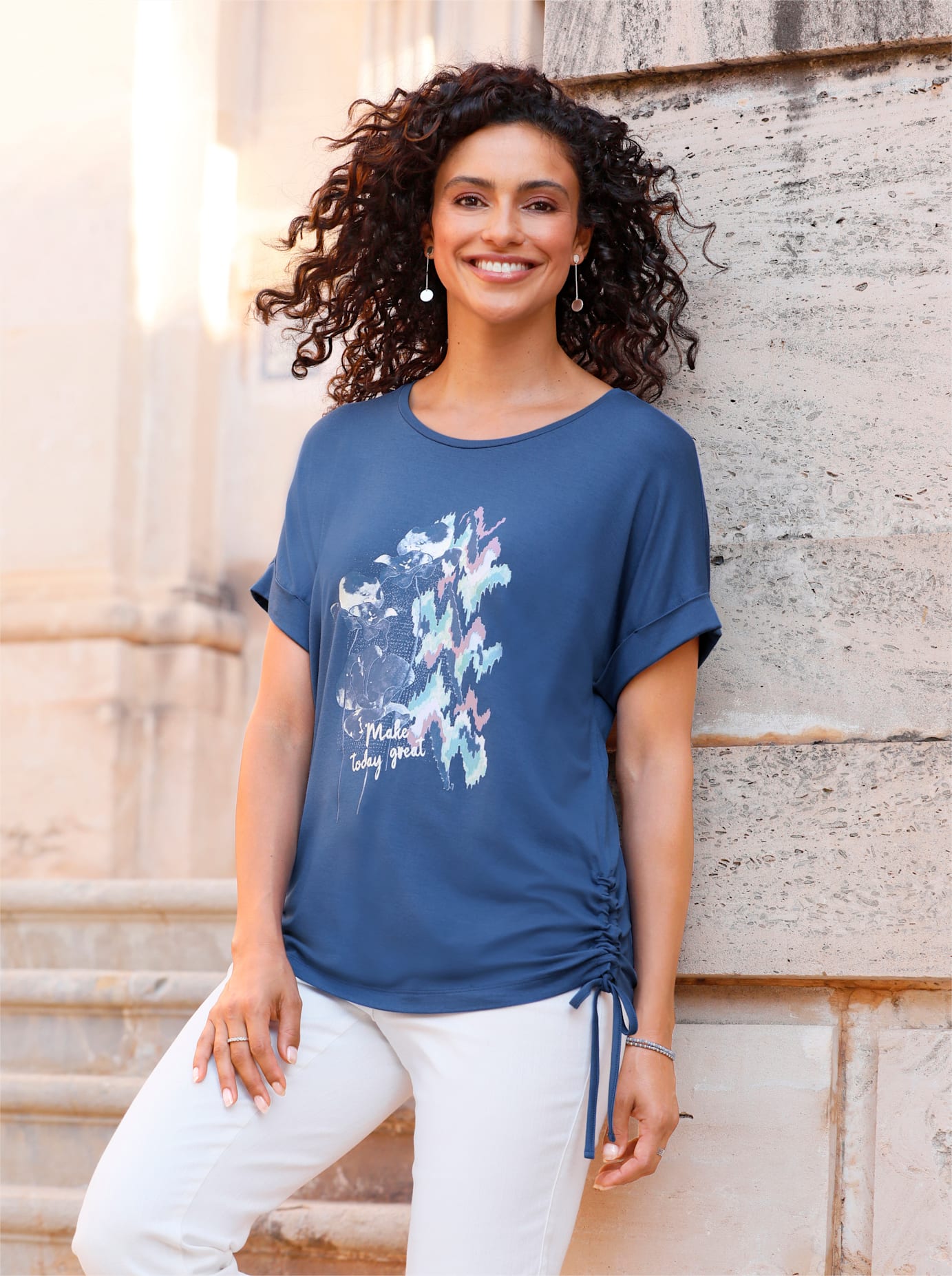 Inspirationen Kurzarmshirt »Rundhals-Shirt« Inspirationen Kurzarmshirt »Rundhals-Shirt« von Inspirationen