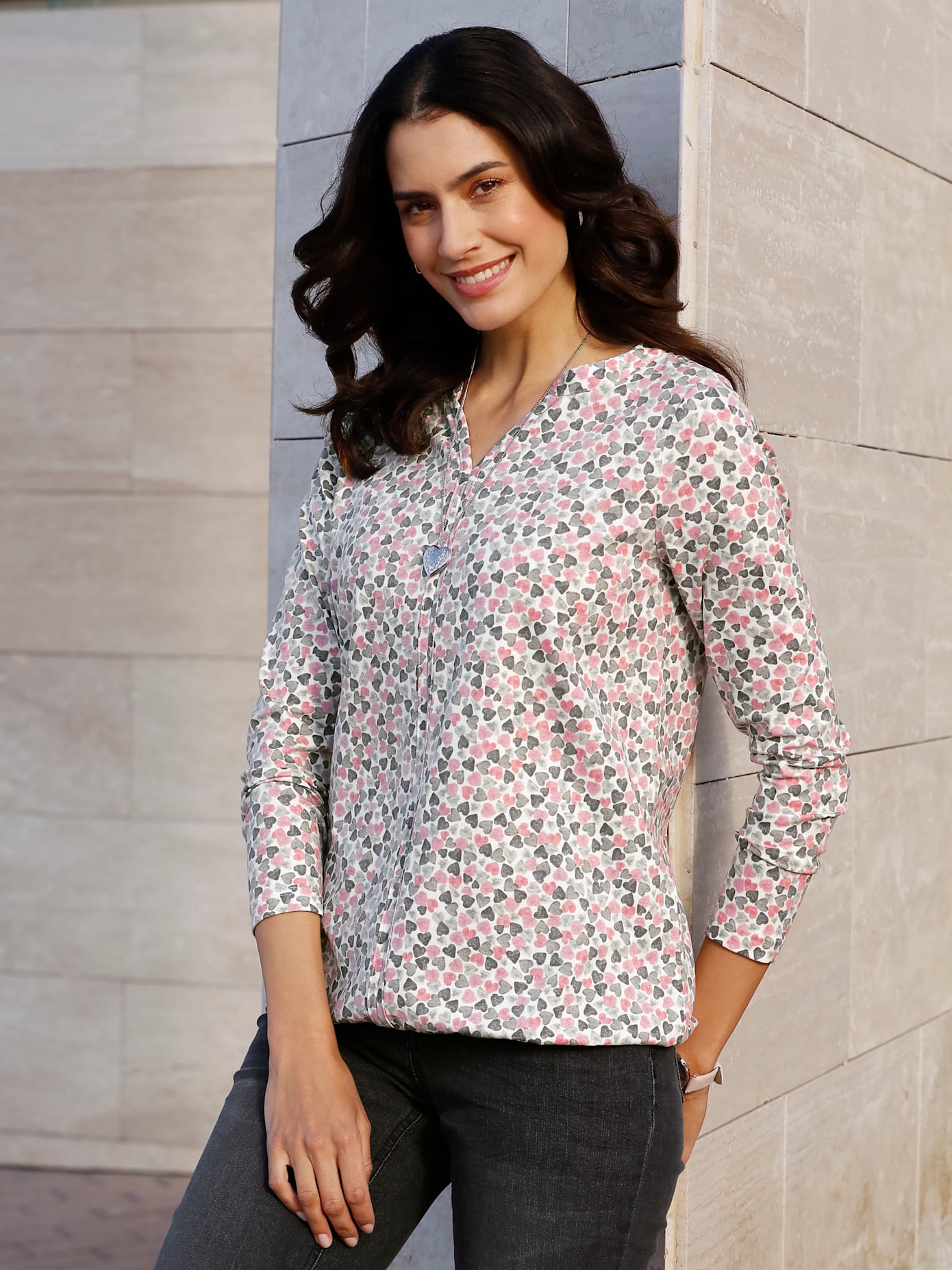 Inspirationen Langarmshirt »Shirt« Inspirationen Langarmshirt »Shirt« von Inspirationen