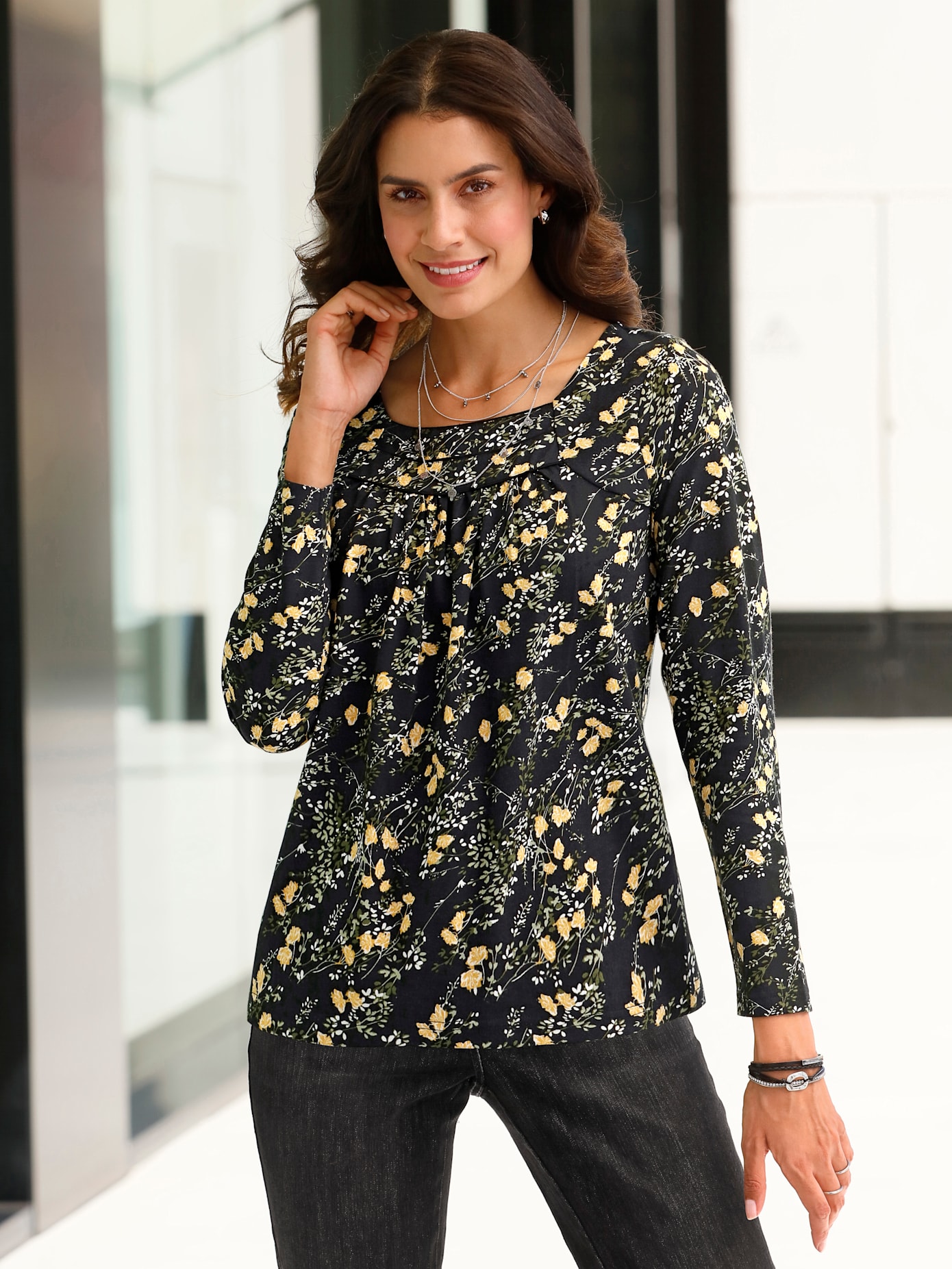Inspirationen Langarmshirt »Shirt« Inspirationen Langarmshirt »Shirt« von Inspirationen