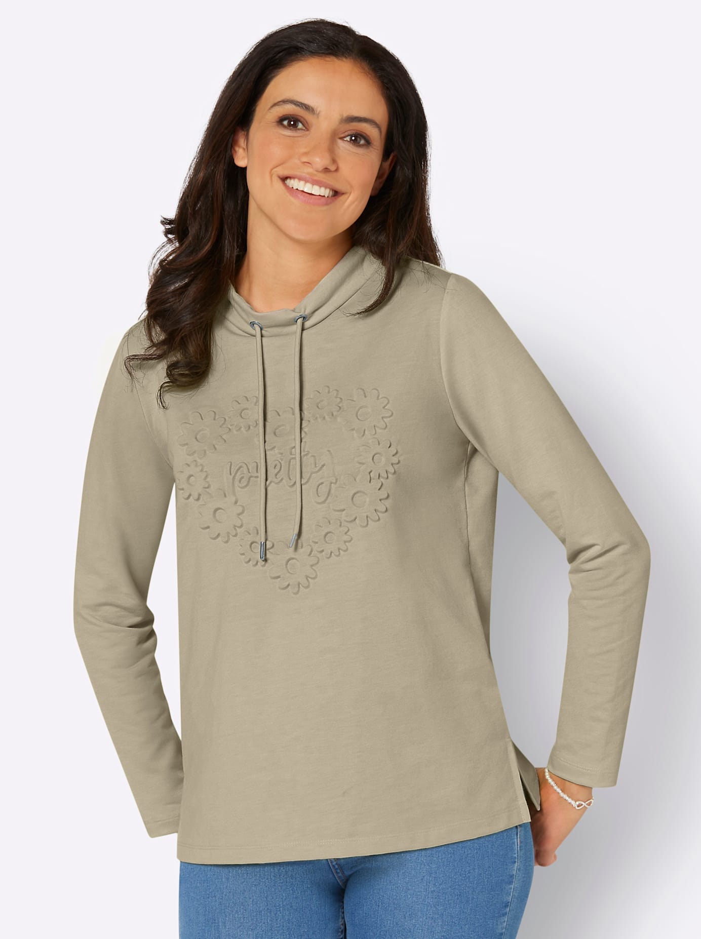 Inspirationen Langarmshirt »Sweatshirt« von Inspirationen