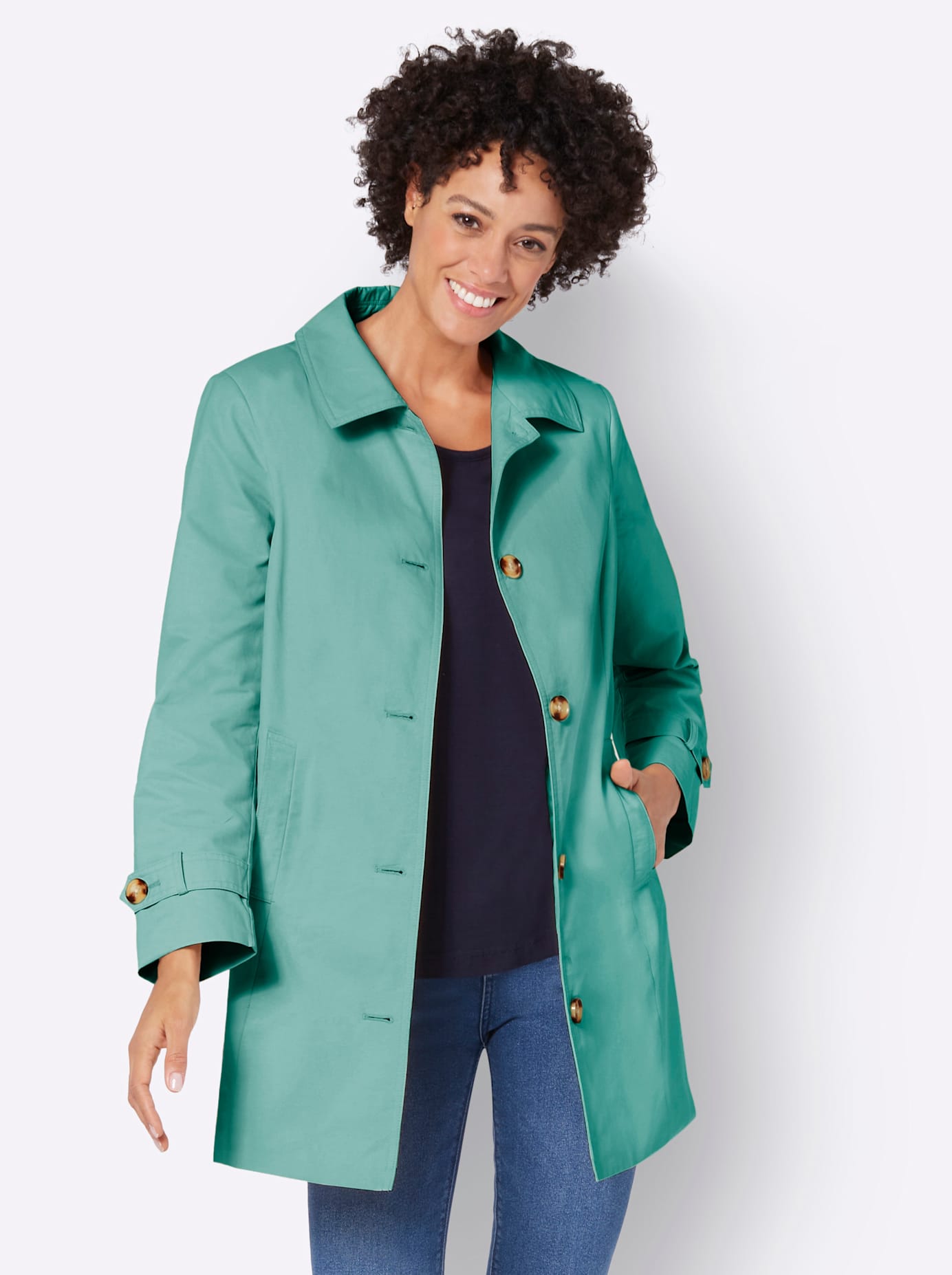 Inspirationen Langjacke, ohne Kapuze Inspirationen Langjacke, ohne Kapuze von Inspirationen