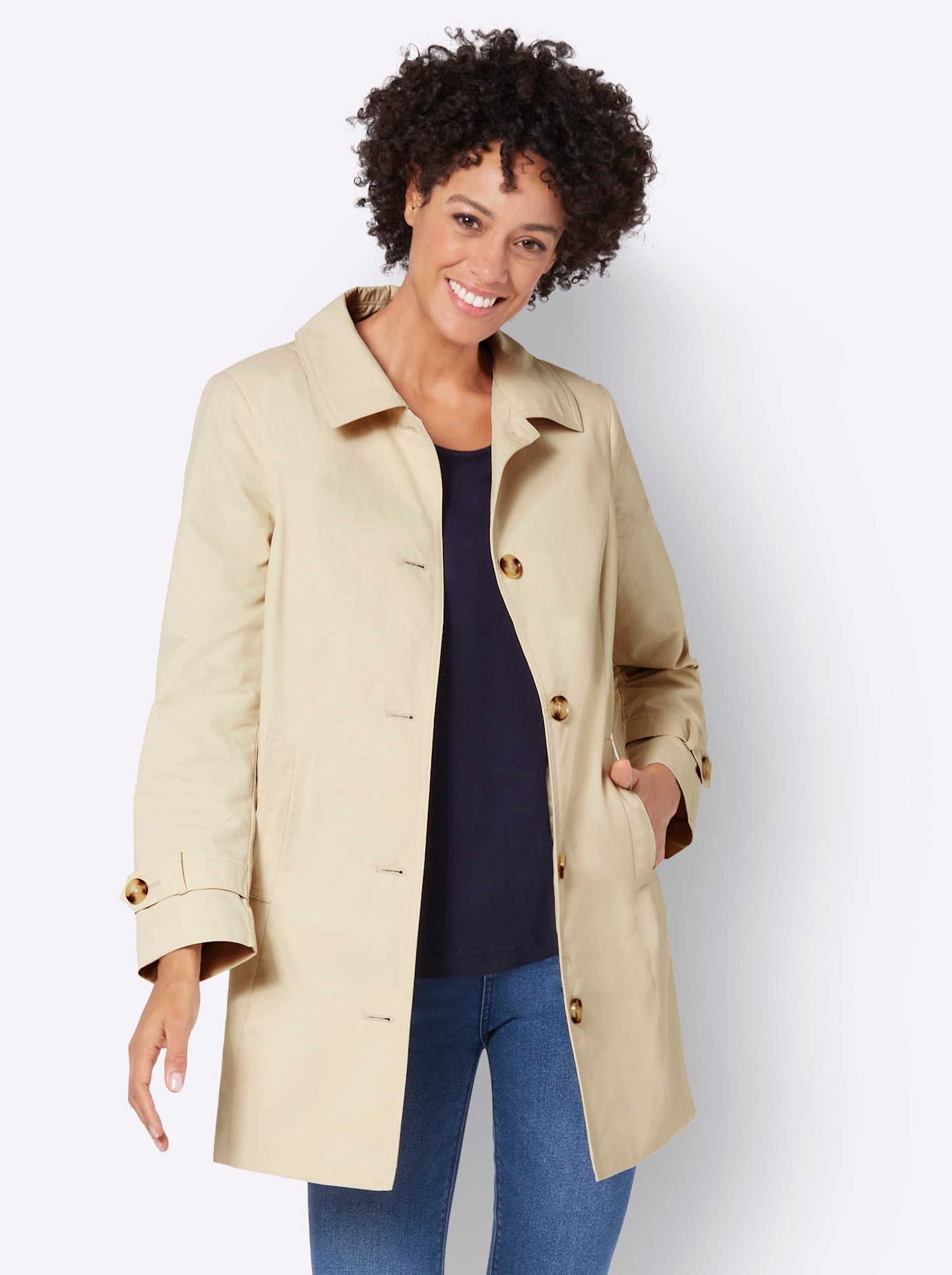 Inspirationen Langjacke, ohne Kapuze Inspirationen Langjacke, ohne Kapuze von Inspirationen