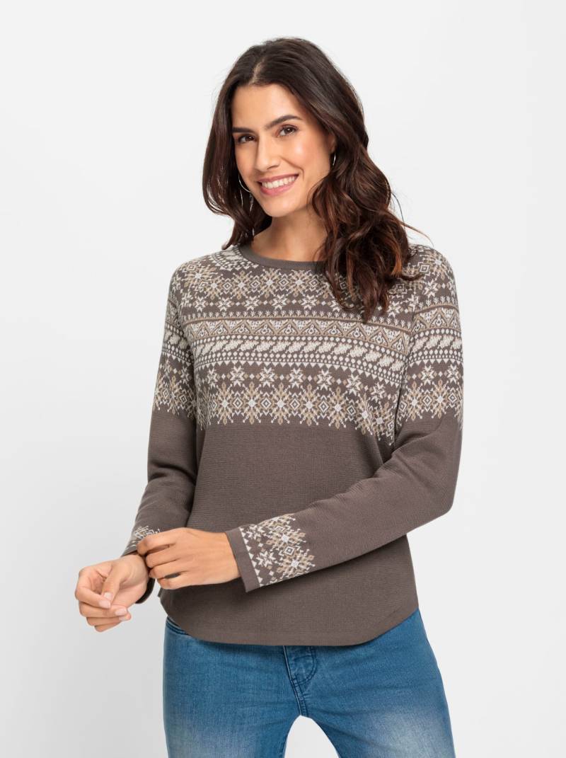 Inspirationen Norwegerpullover »Pullover« von Inspirationen