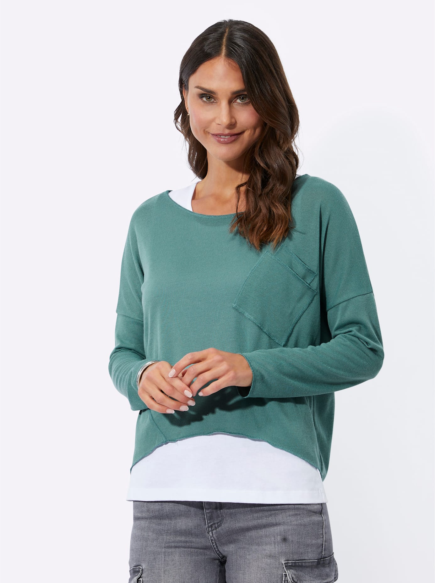 Inspirationen Oversize-Shirt »Shirt + Top« Inspirationen Oversize-Shirt »Shirt + Top« von Inspirationen