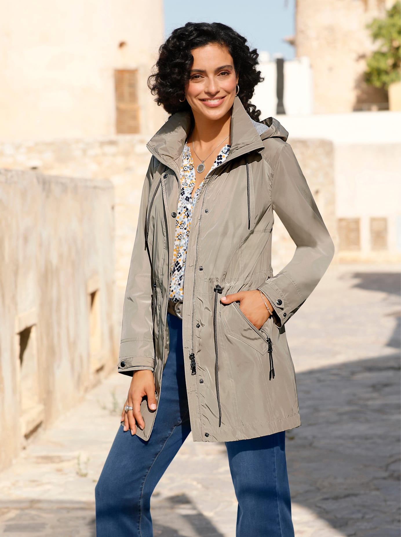 Inspirationen Parka, mit Kapuze Inspirationen Parka, mit Kapuze von Inspirationen