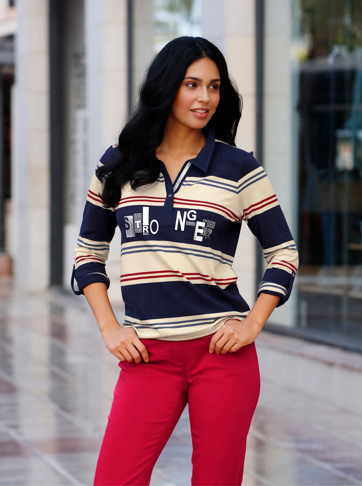 Inspirationen Poloshirt »Poloshirt« Inspirationen Poloshirt »Poloshirt« von Inspirationen