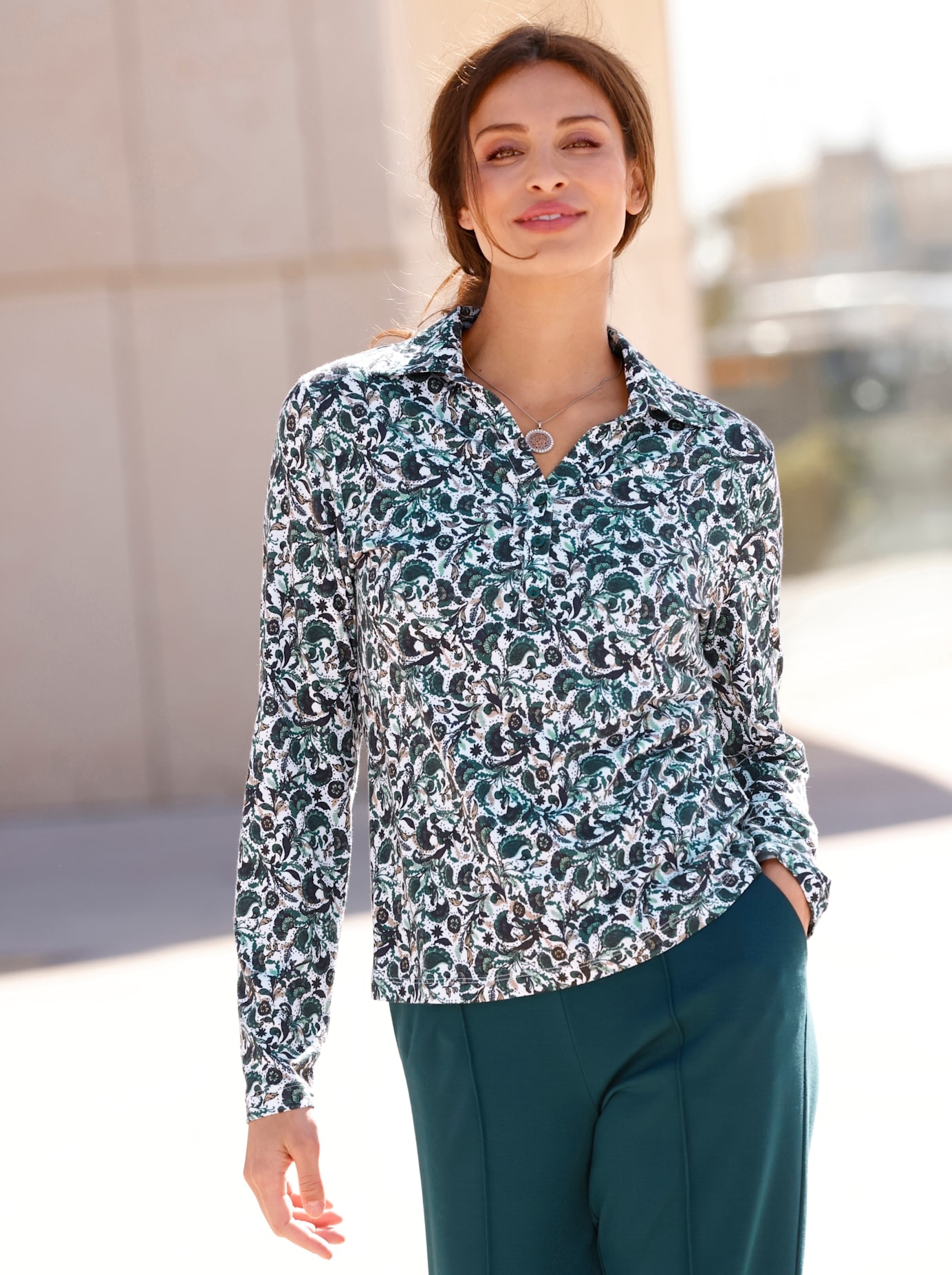 Inspirationen Poloshirt »Shirt« Inspirationen Poloshirt »Shirt« von Inspirationen