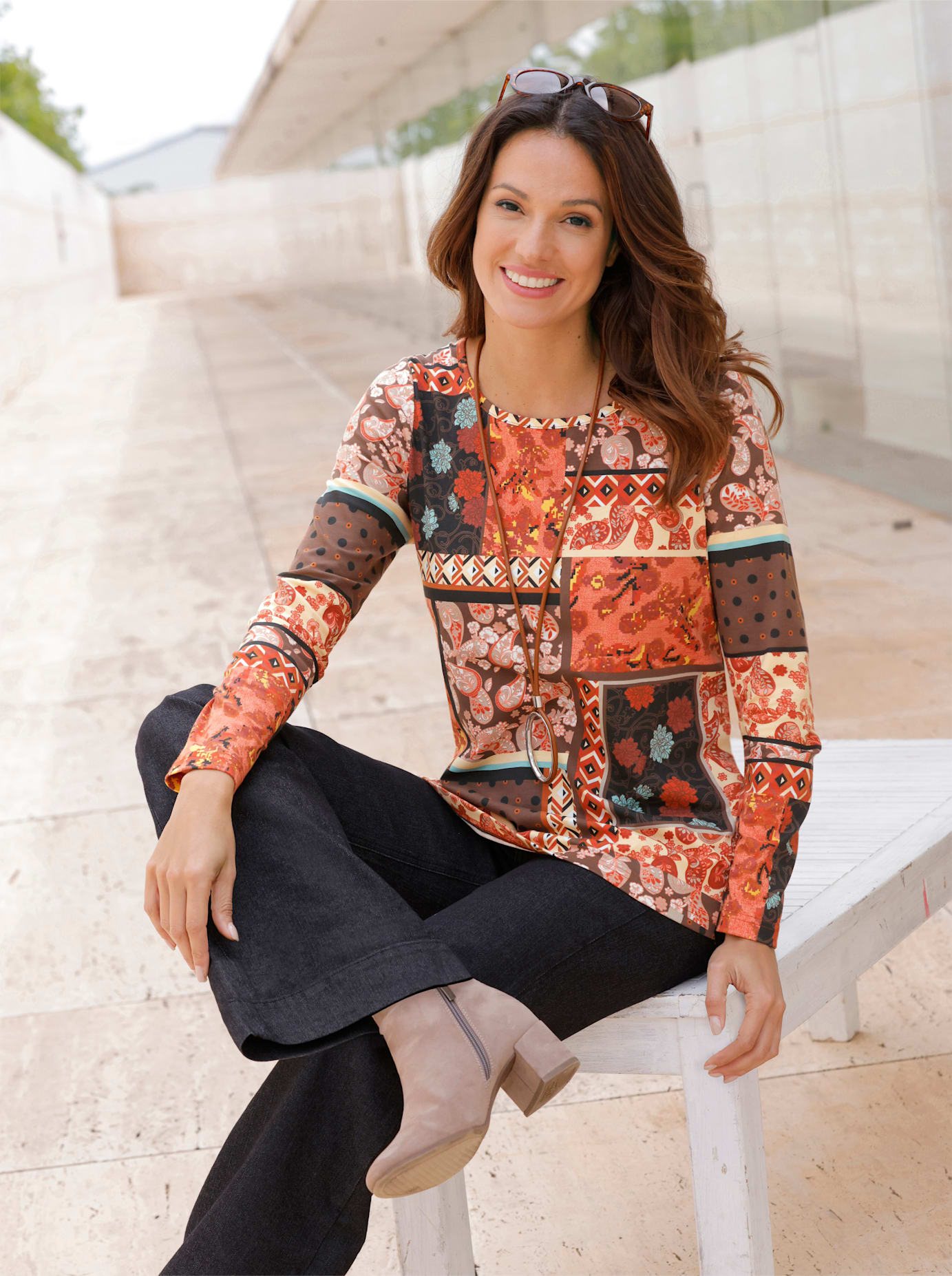 Inspirationen Print-Shirt »Shirt« Inspirationen Print-Shirt »Shirt« von Inspirationen