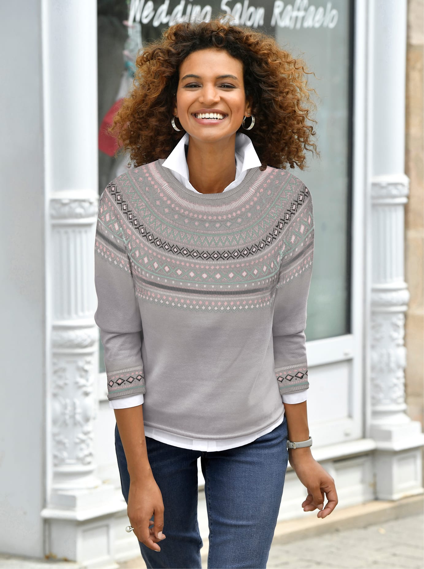 Inspirationen Norwegerpullover »Pullover« Inspirationen Norwegerpullover »Pullover« von Inspirationen