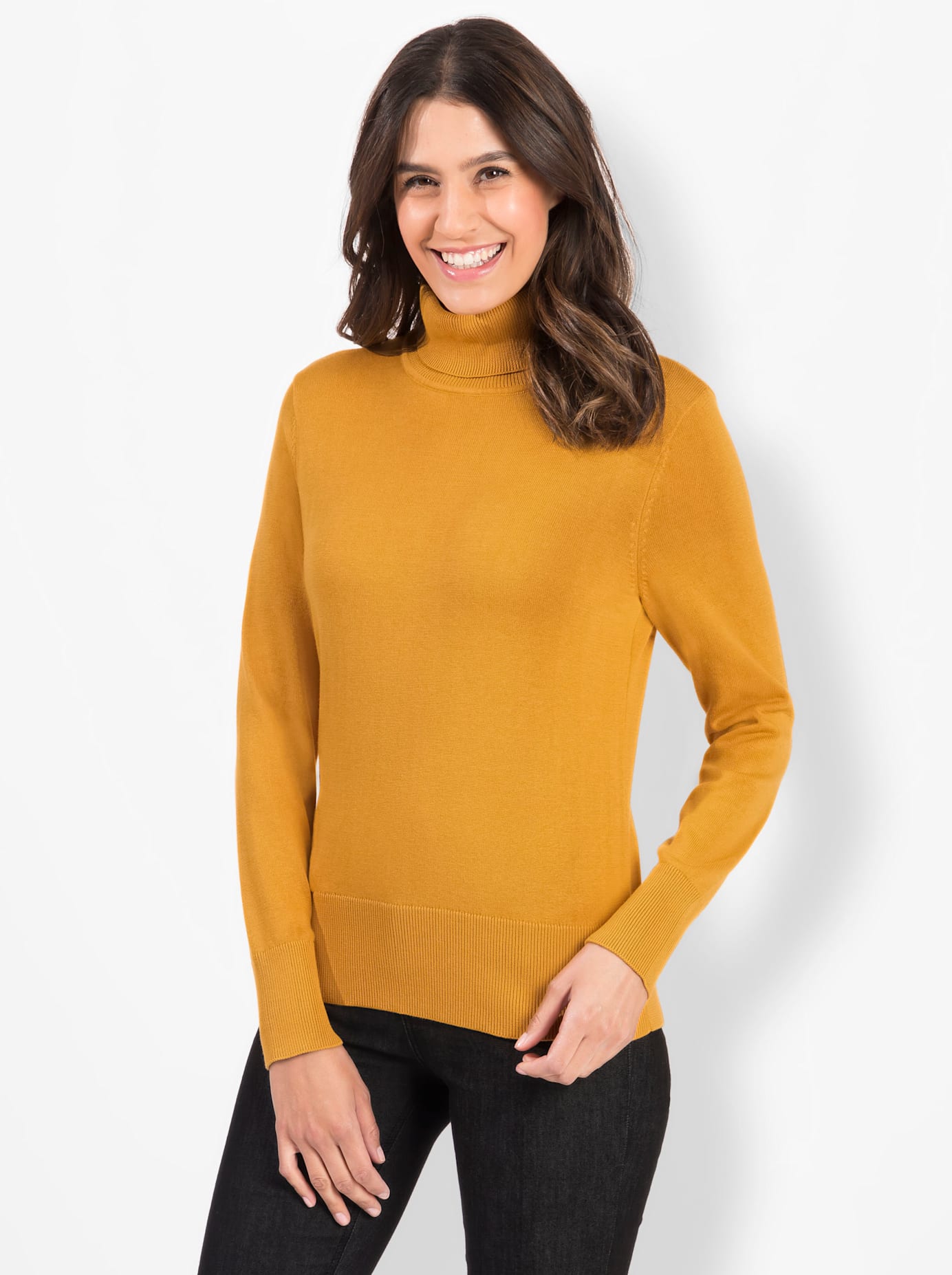 Inspirationen Rollkragenpullover »Pullover« Inspirationen Rollkragenpullover »Pullover« von Inspirationen