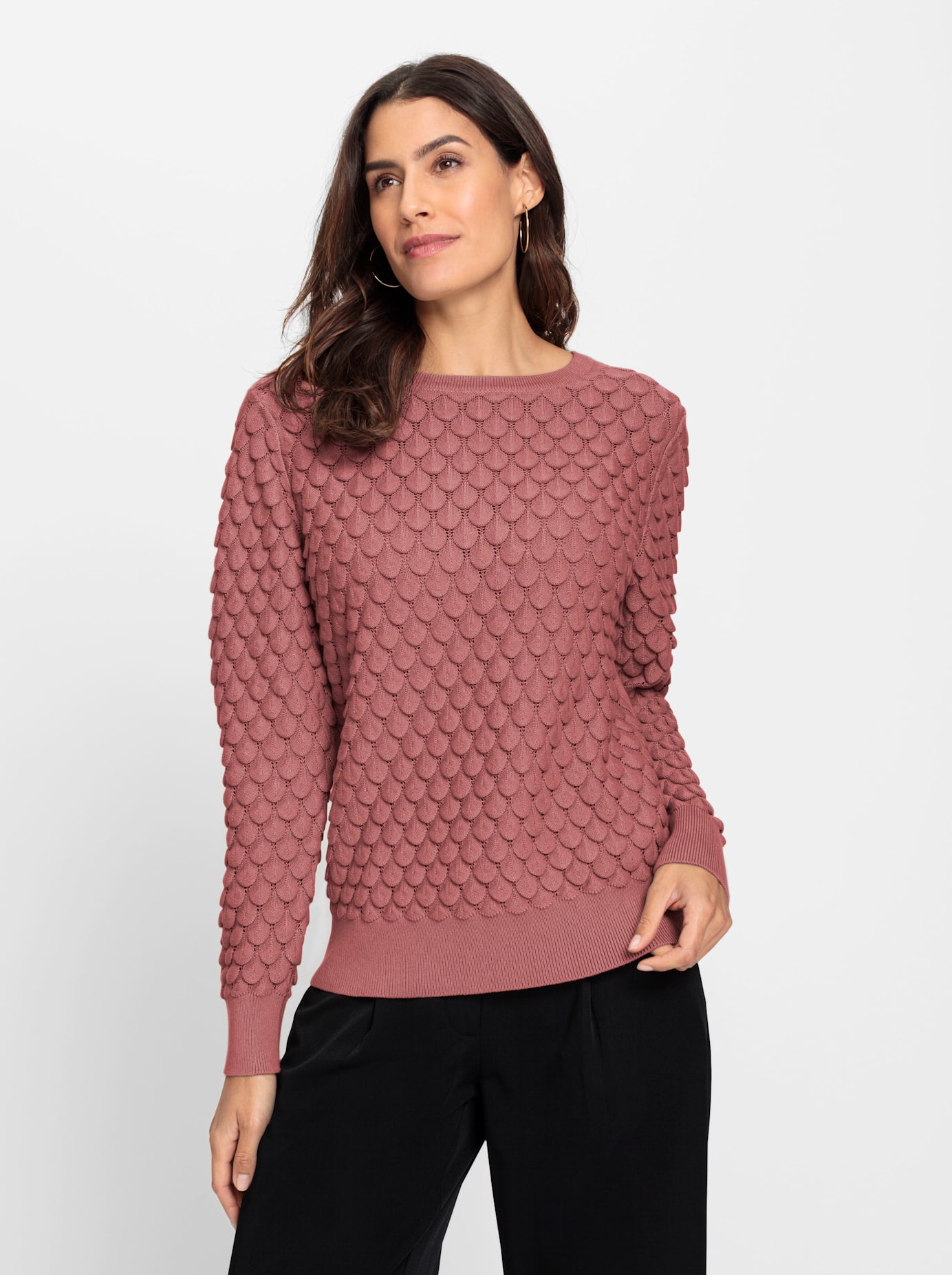 Inspirationen Rundhalspullover »Pullover« Inspirationen Rundhalspullover »Pullover« von Inspirationen