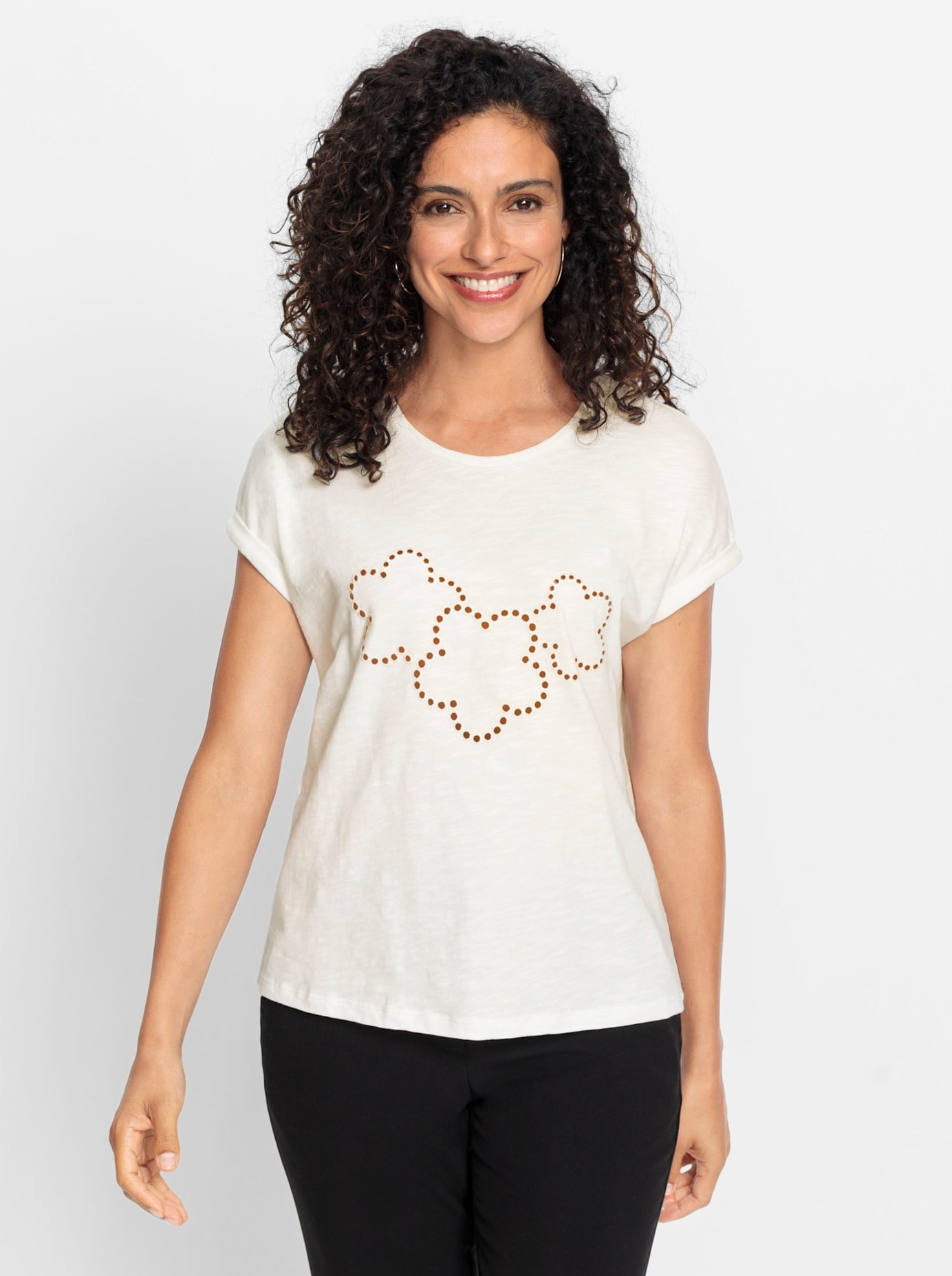 Inspirationen Rundhalsshirt »Rundhals-Shirt« Inspirationen Rundhalsshirt »Rundhals-Shirt« von Inspirationen