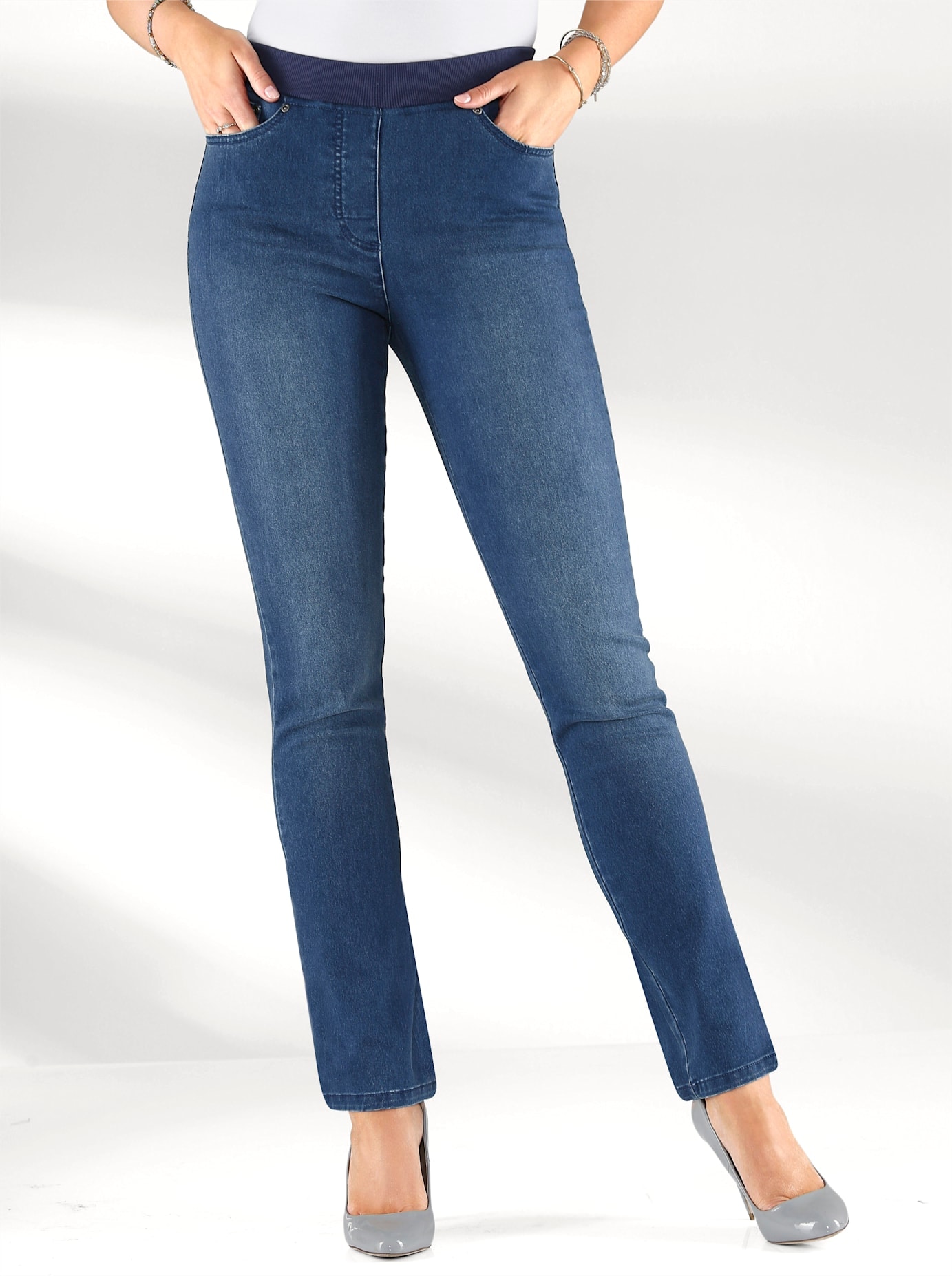 Inspirationen Schlupfjeans, (1 tlg.) von Inspirationen