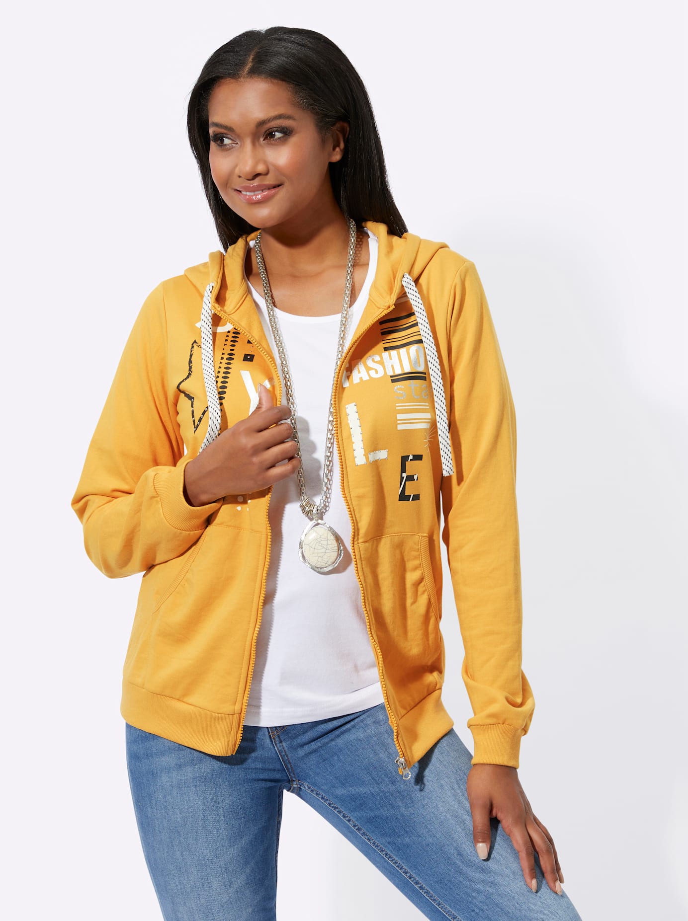 Inspirationen Shirtjacke »Sweatjacke« Inspirationen Shirtjacke »Sweatjacke« von Inspirationen